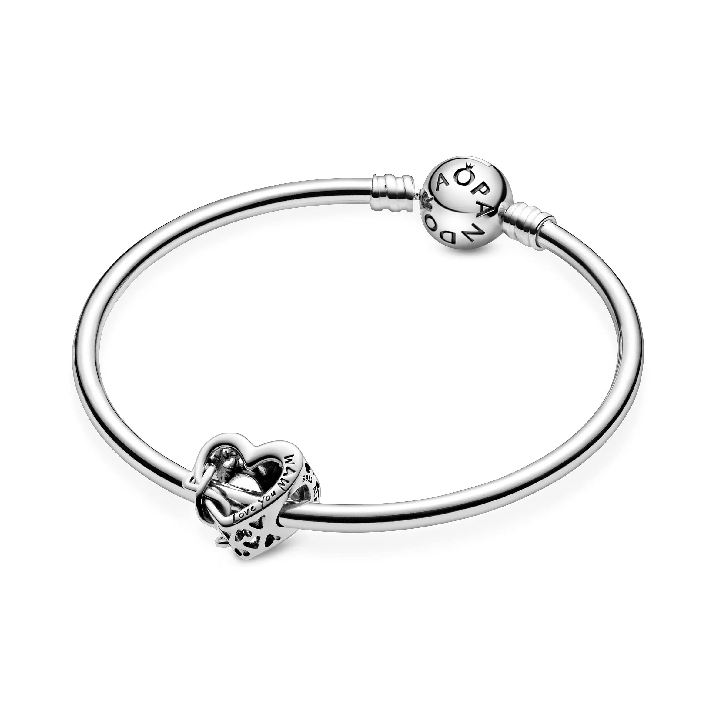 Pandora Icons Ciondolo cuore e simbolo dell'infinito in argento sterling - immagine 5