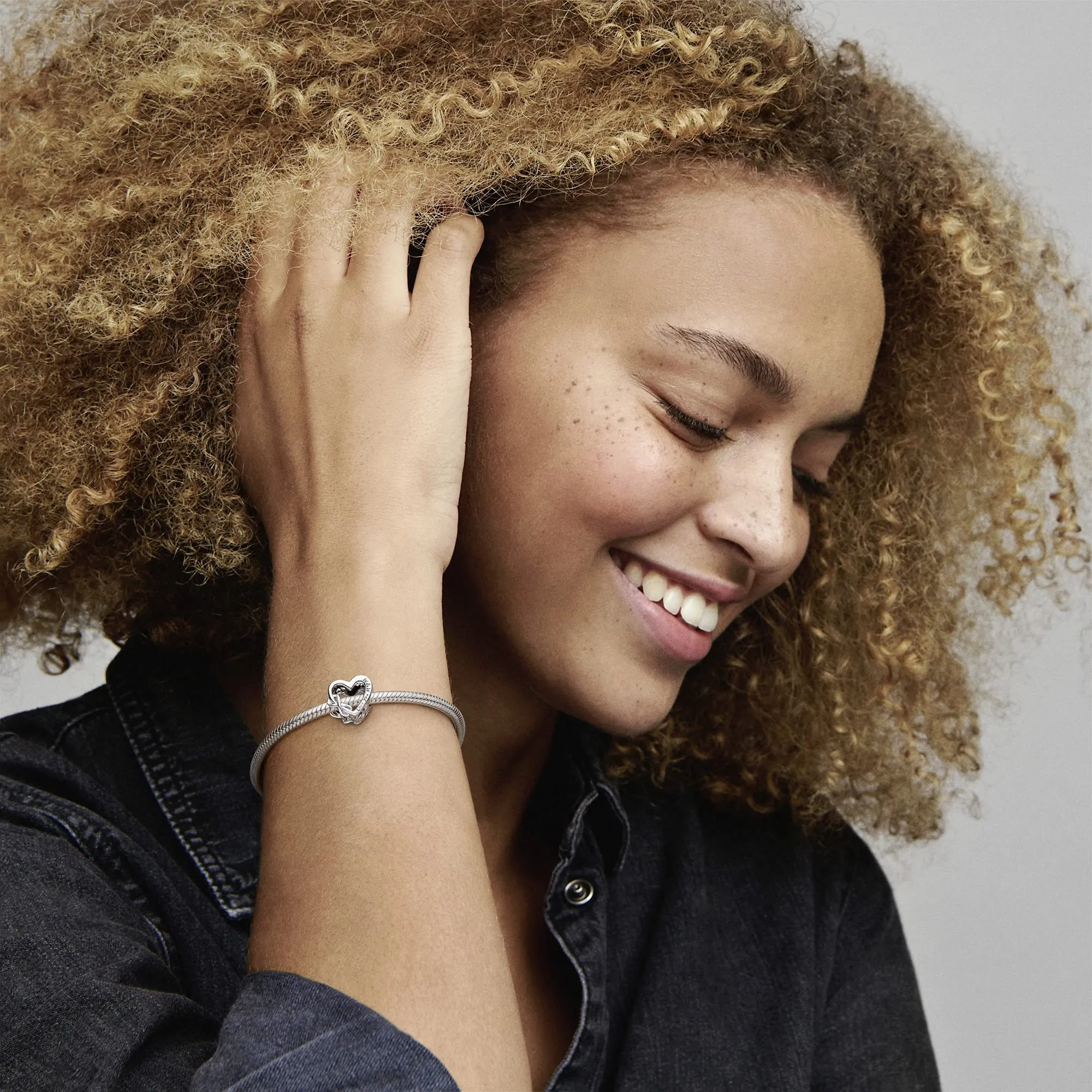Pandora Icons Ciondolo cuore e simbolo dell'infinito in argento sterling - immagine 6
