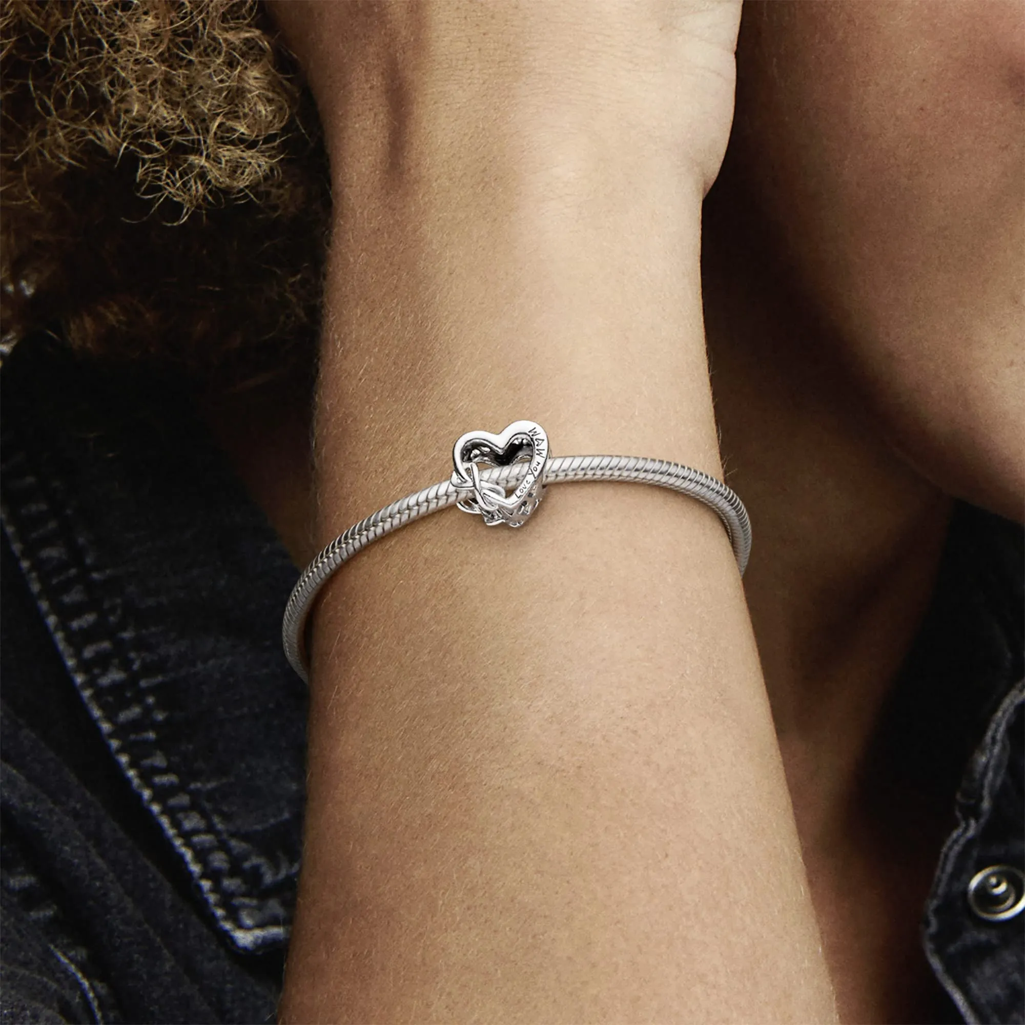 Pandora Icons Ciondolo cuore e simbolo dell'infinito in argento sterling - immagine 7