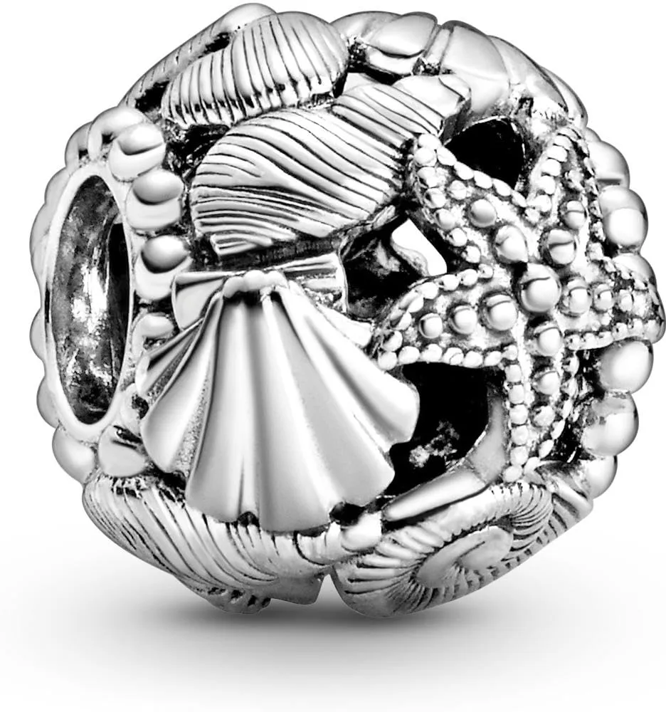 Pandora Ciondolo in Argento Sterling con Conchiglia e Stella Marina - immagine 1