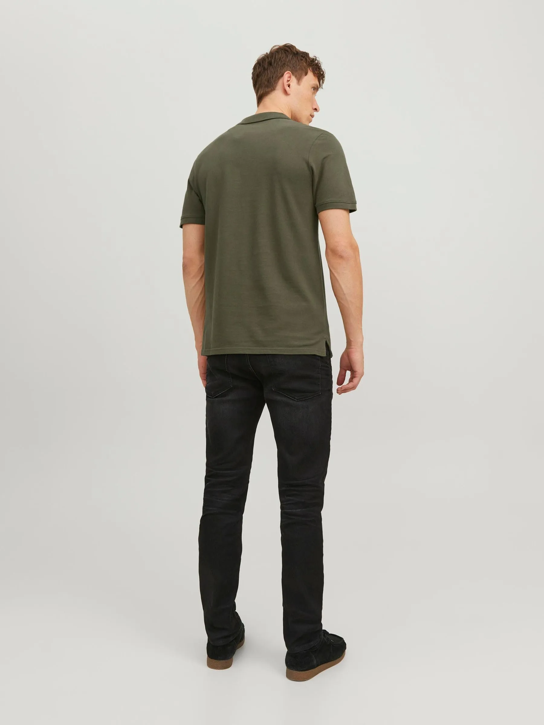 Jack & Jones Polo Semplice Verde 3XL - immagine 3