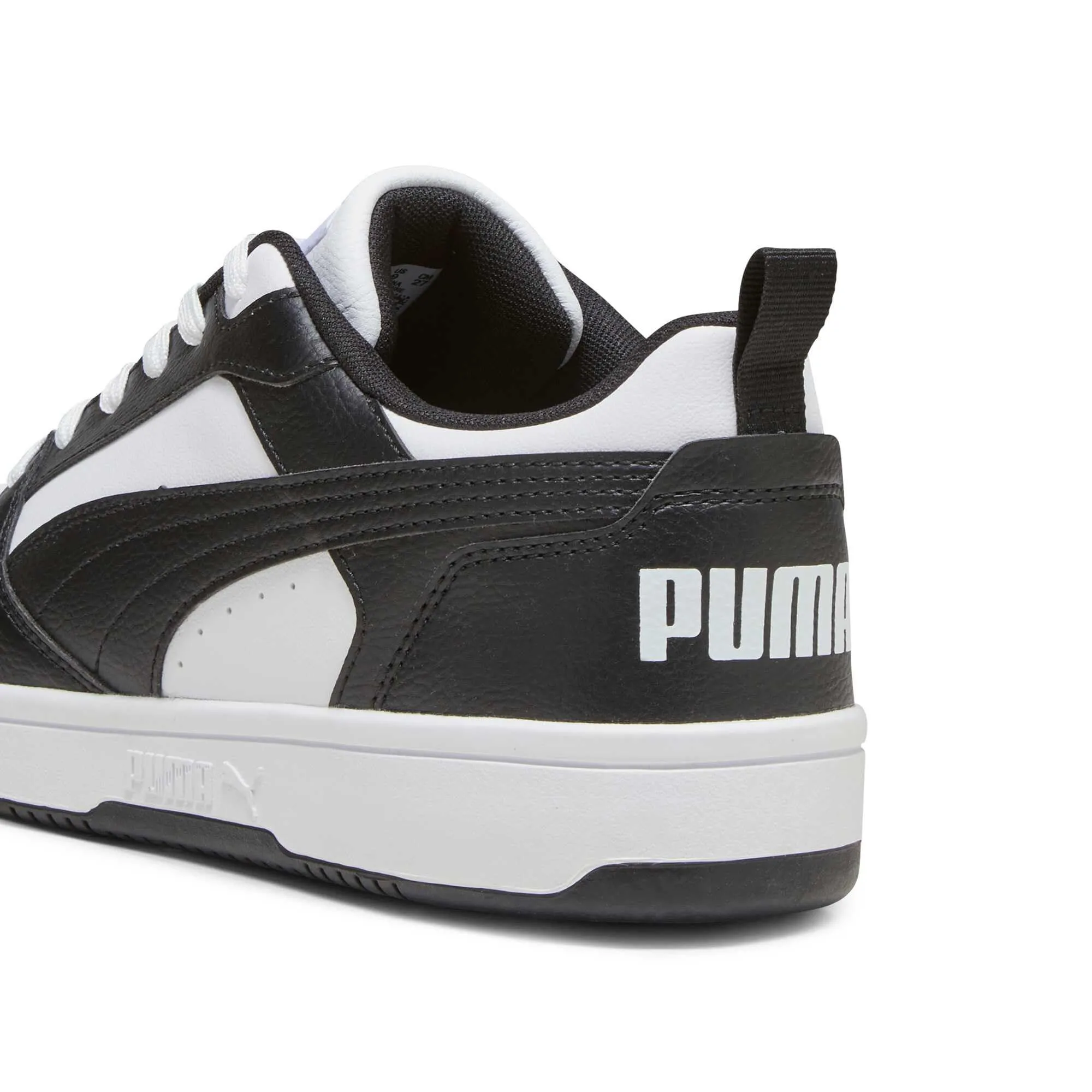 PUMA Rebound V6 Low Sneaker Unisex, White Black White, 39 EU - immagine 5