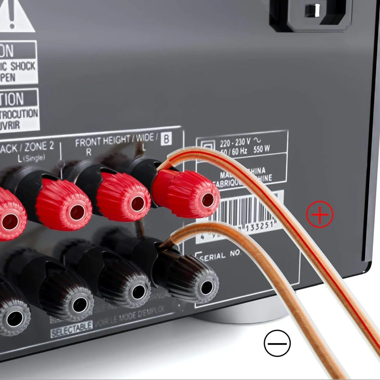 deleyCON Speaker Cable 2x 4,0 mm² OFC Pure Copper MK5827, 10m, Transparent - immagine 6