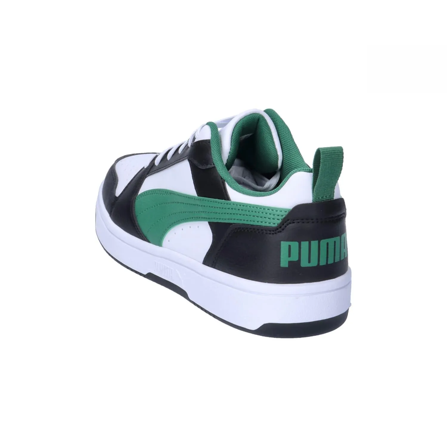 PUMA Rebound V6 Low Sneaker Unisex, Black White Vine, 45 EU - immagine 4