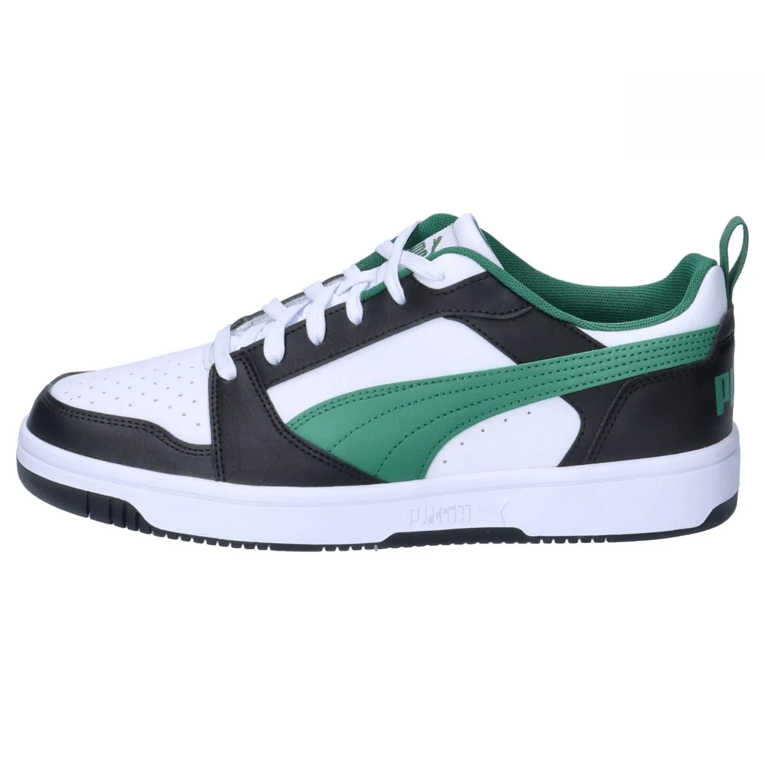 PUMA Rebound V6 Low Sneaker Unisex, Black White Vine, 42 EU - immagine 2