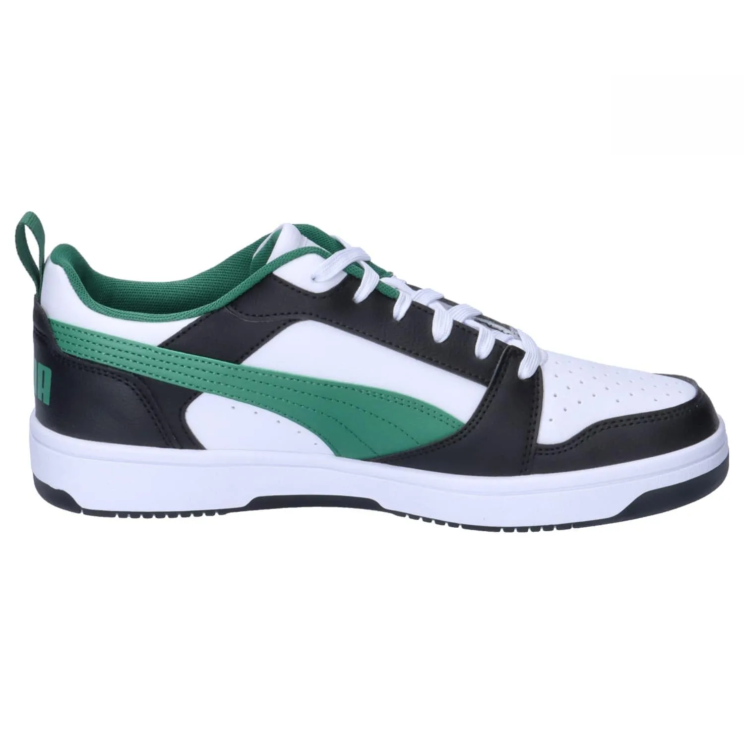 PUMA Rebound V6 Low Sneaker Unisex, Black White Vine, 42 EU - immagine 8