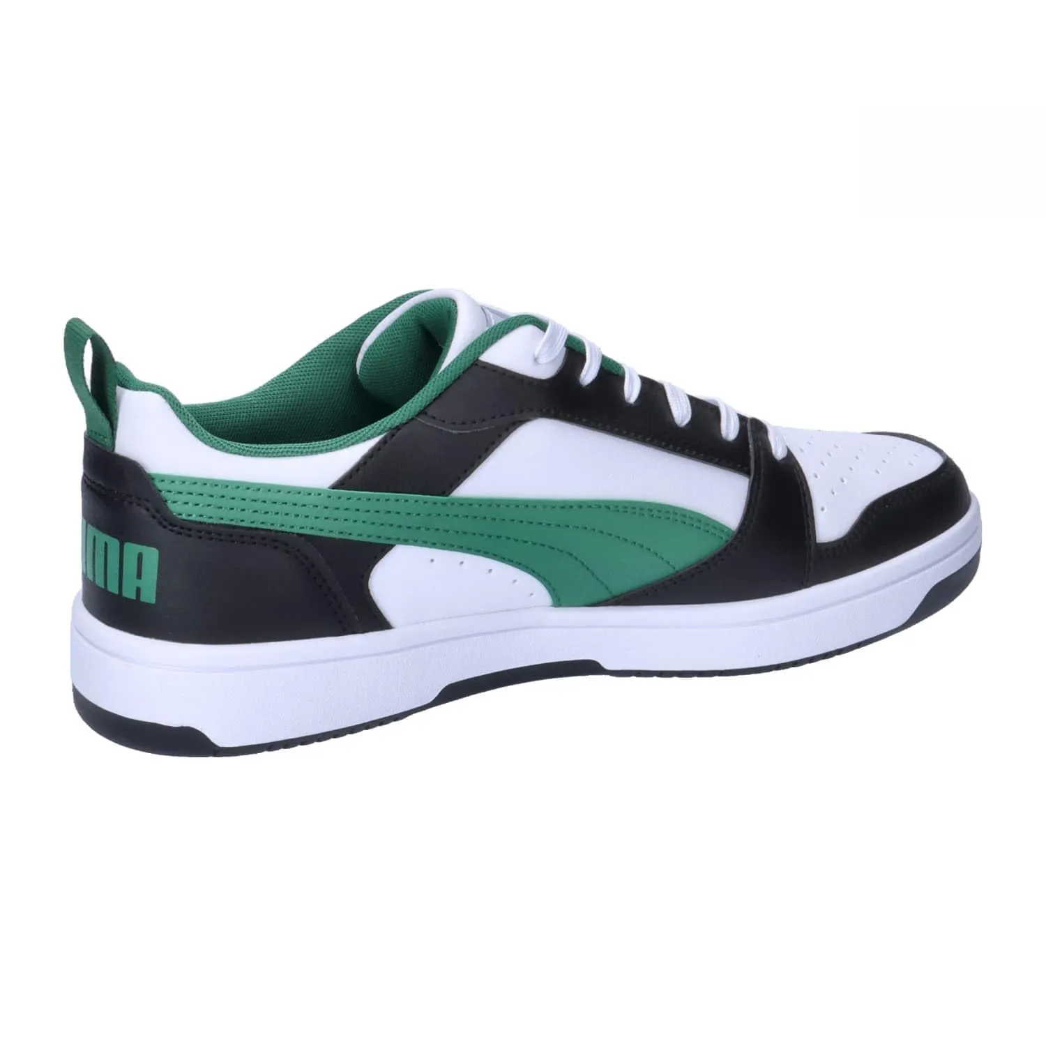 Puma Rebound V6 Low Sneakers Unisex Adult, Black White Vine, 44 EU - immagine 7