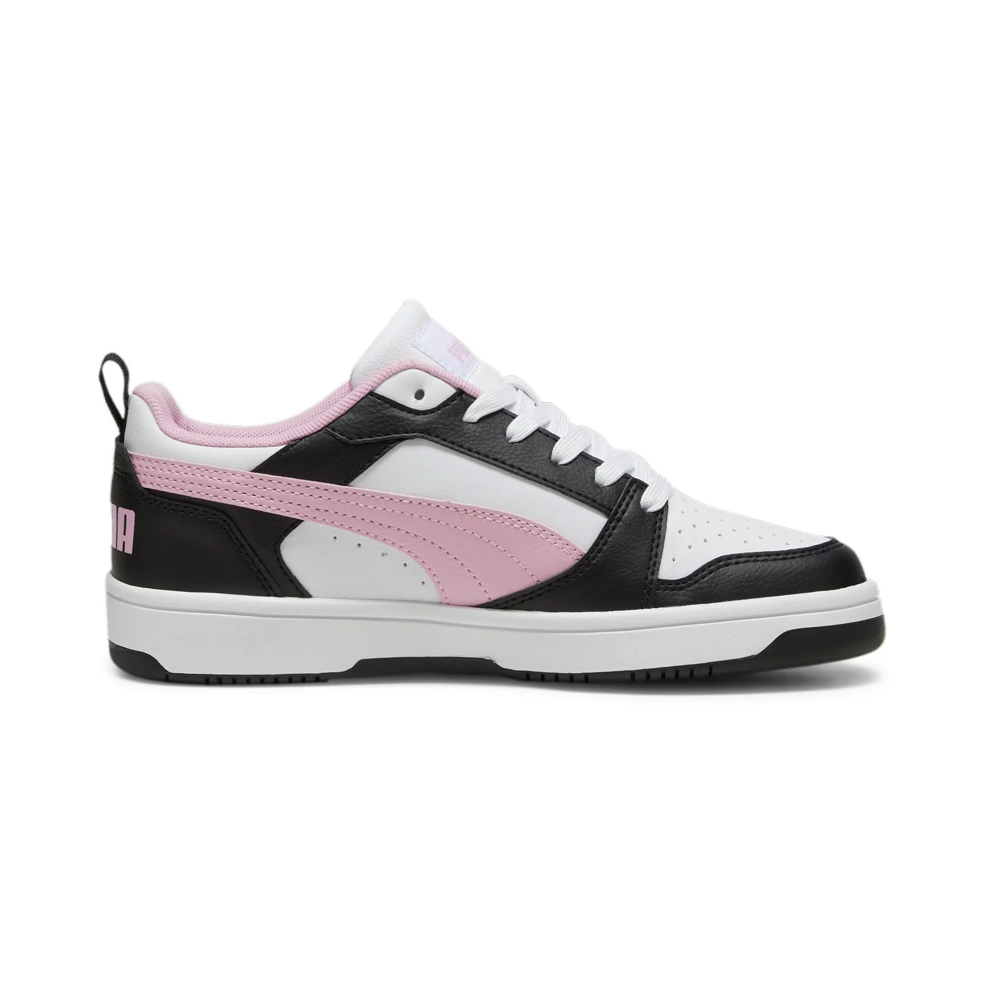 PUMA Rebound V6 Low Sneakers, Black Pink Lilac White, 37 EU - immagine 6