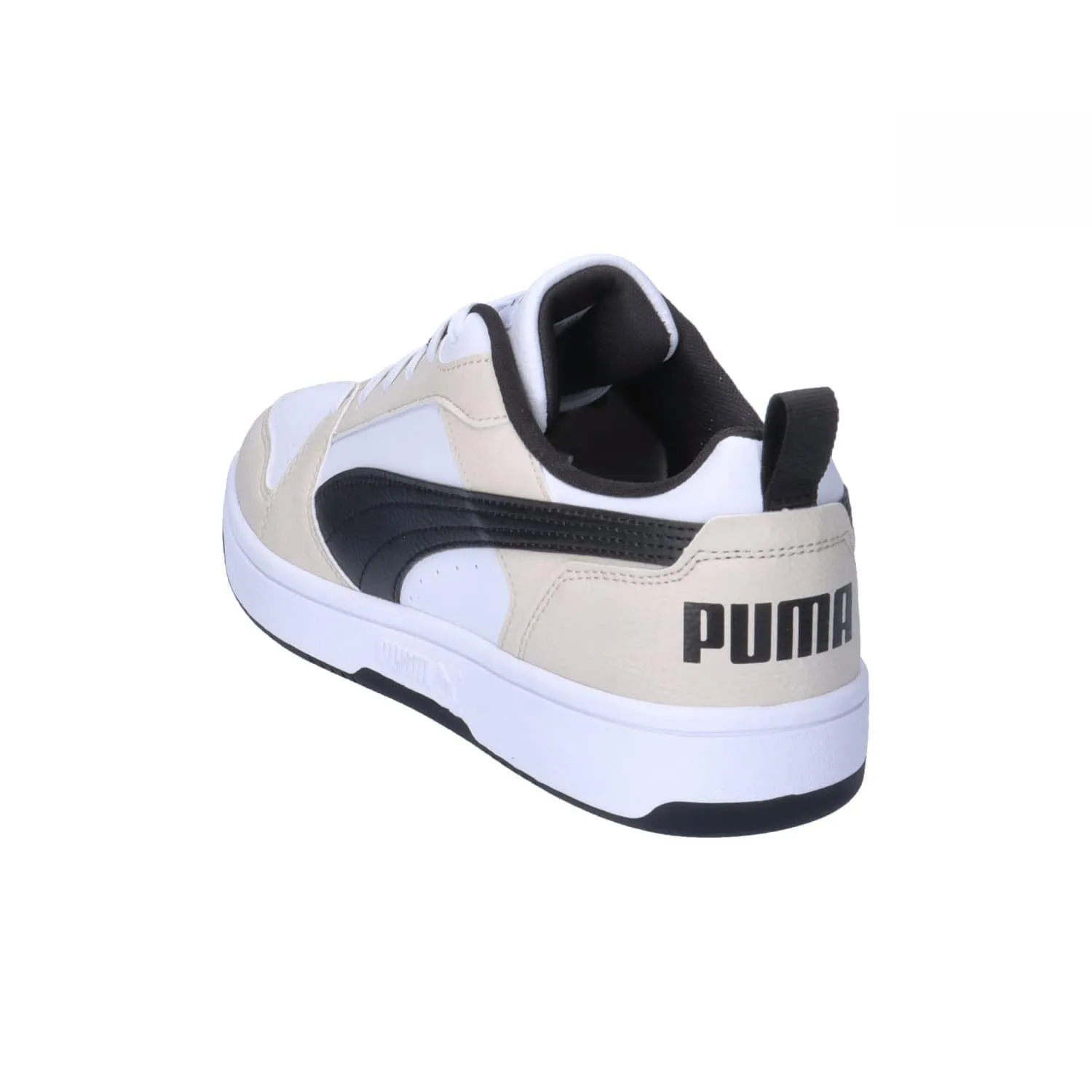 PUMA Rebound V6 Low Sneaker Unisex - Alpine Snow New Navy White, 38.5 EU - immagine 4