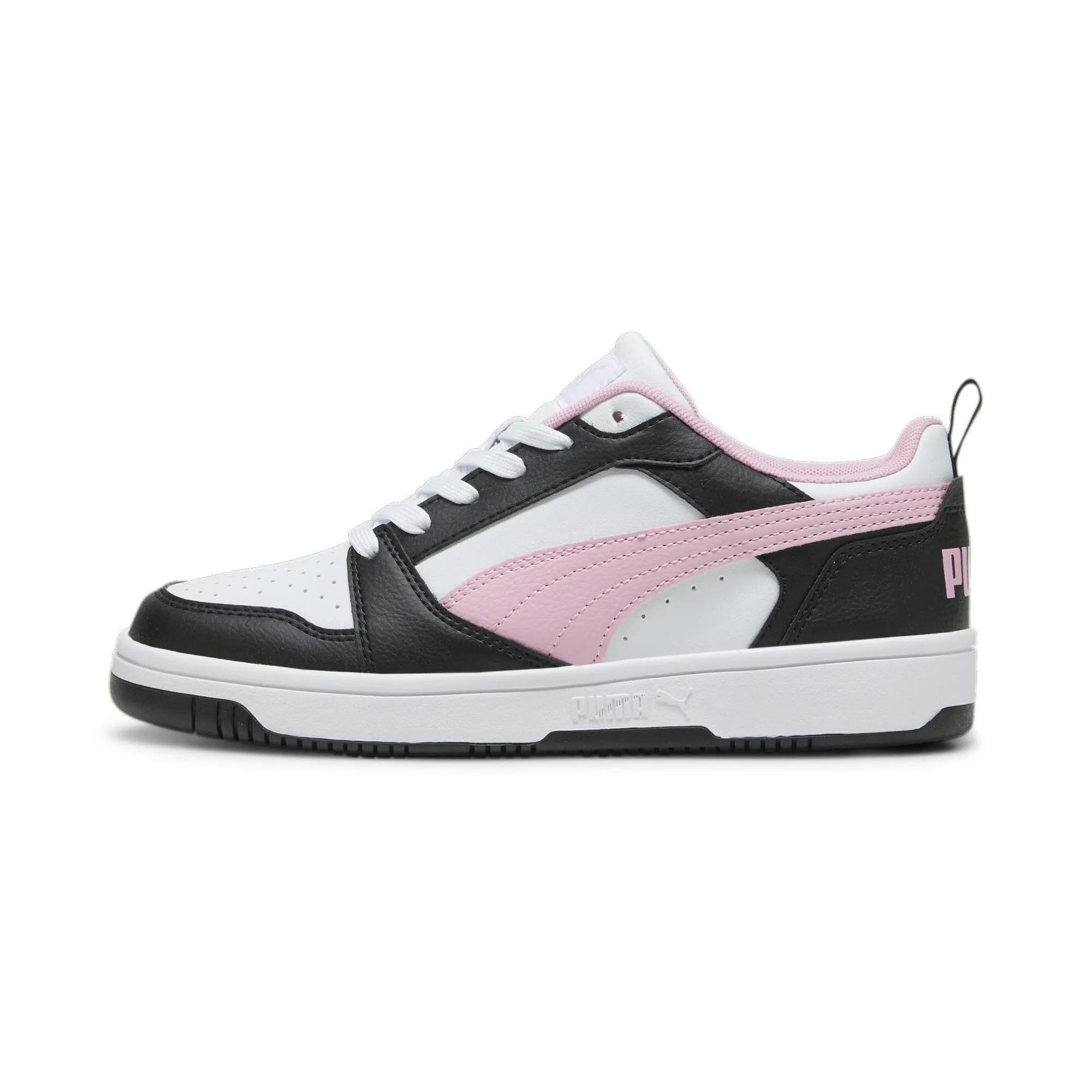 PUMA Rebound V6 Low Sneakers, Black Pink Lilac White, 39 EU - immagine 4