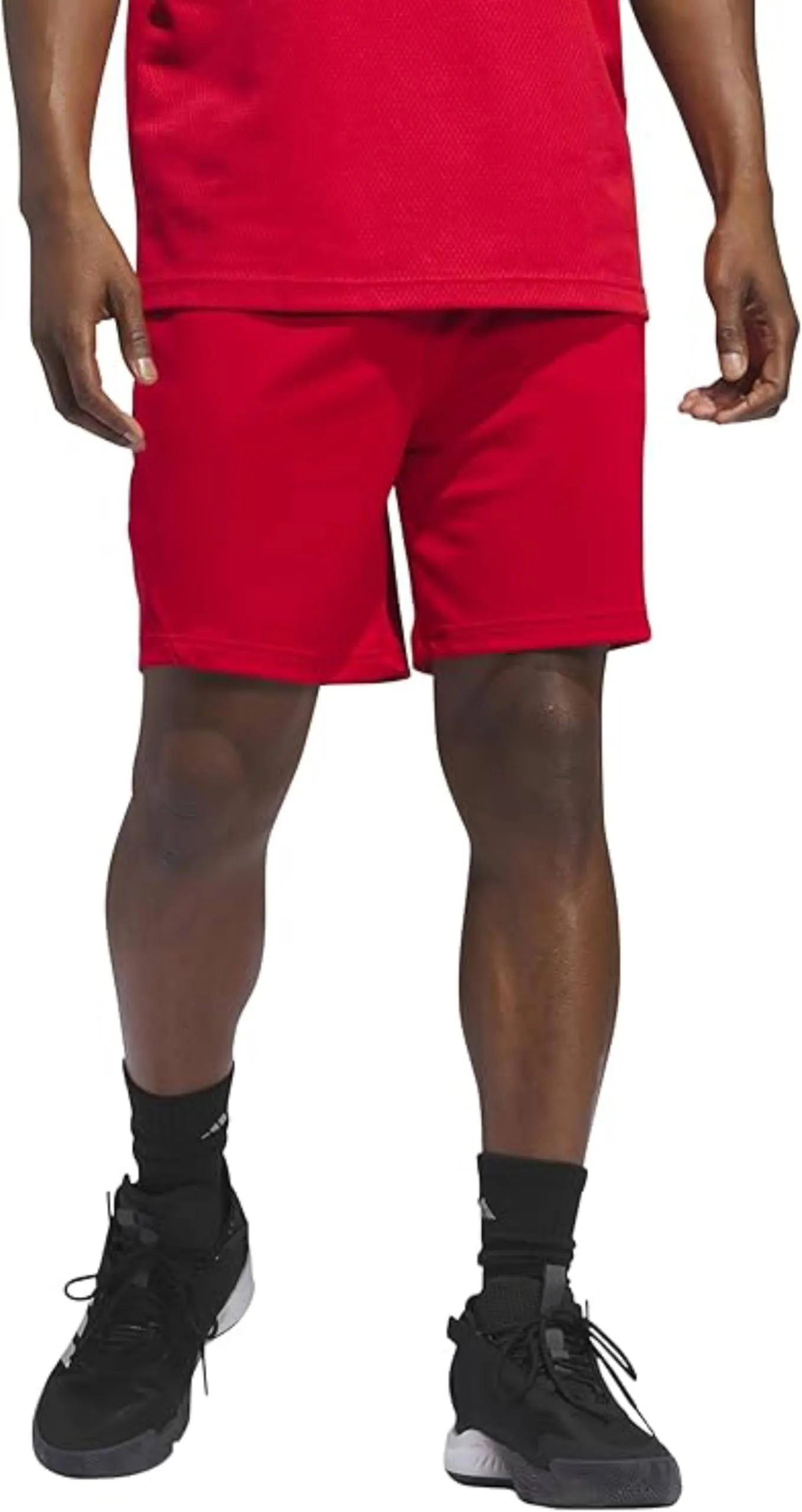 adidas 4krft Sport Ultimate Knit Shorts, Scarletto/Nero, Medium - immagine 2