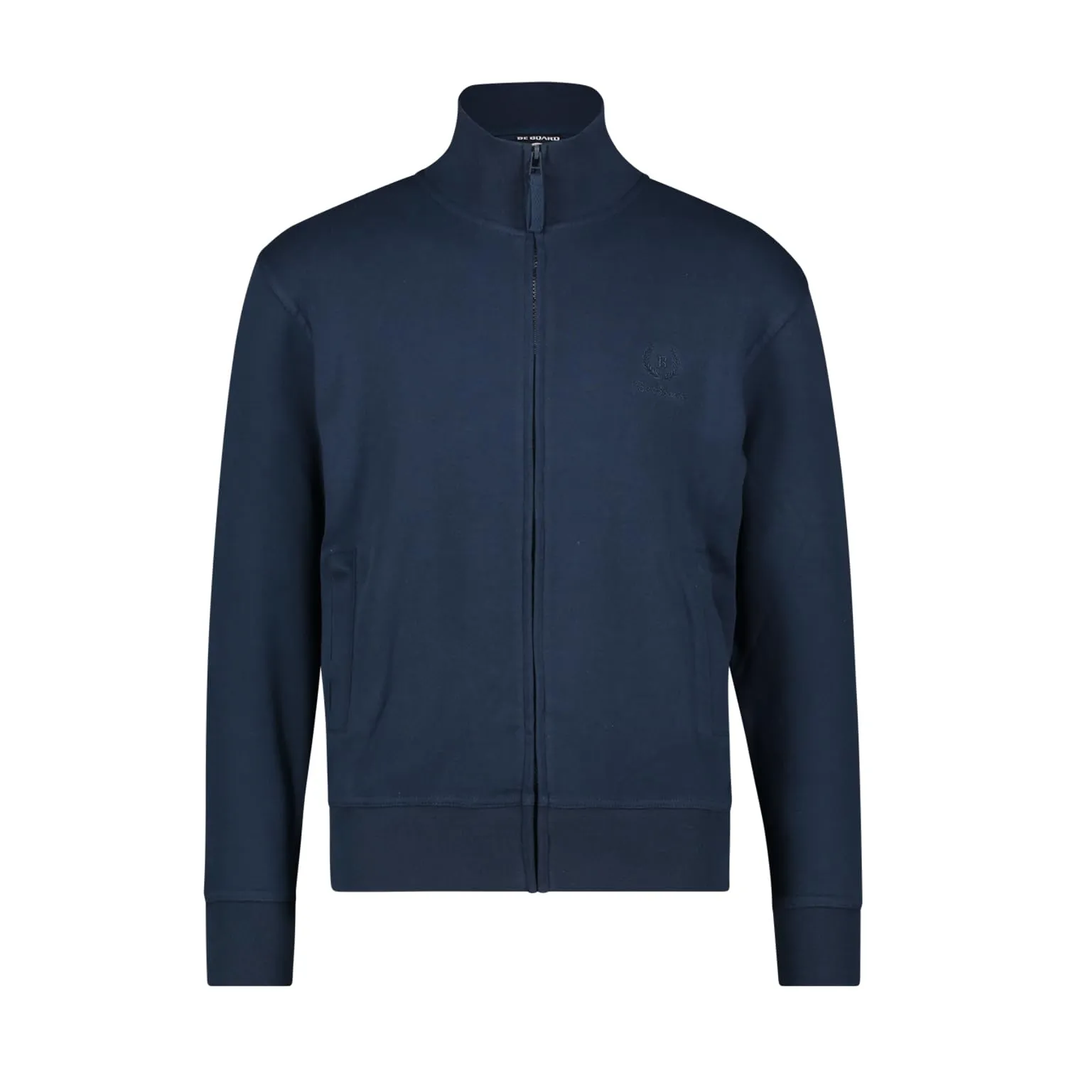 Siry Work Be Board Felpa Leggera Art. 9114 in Cotone con Tasche e Zip Intera - L - Cobalto - immagine 1