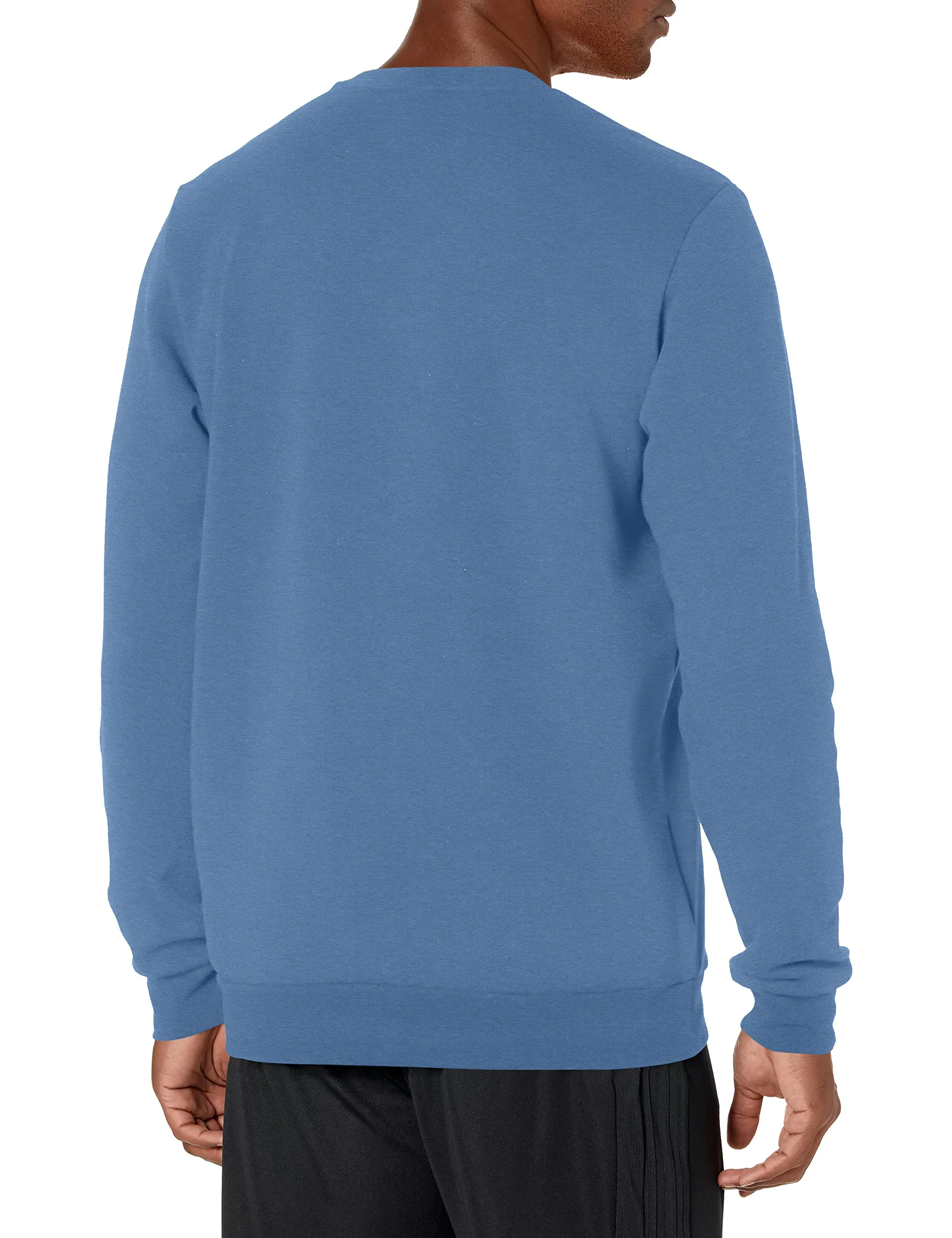 adidas Essentials Felpa da uomo in pile, Altered Blu/Nero, XXL - immagine 2