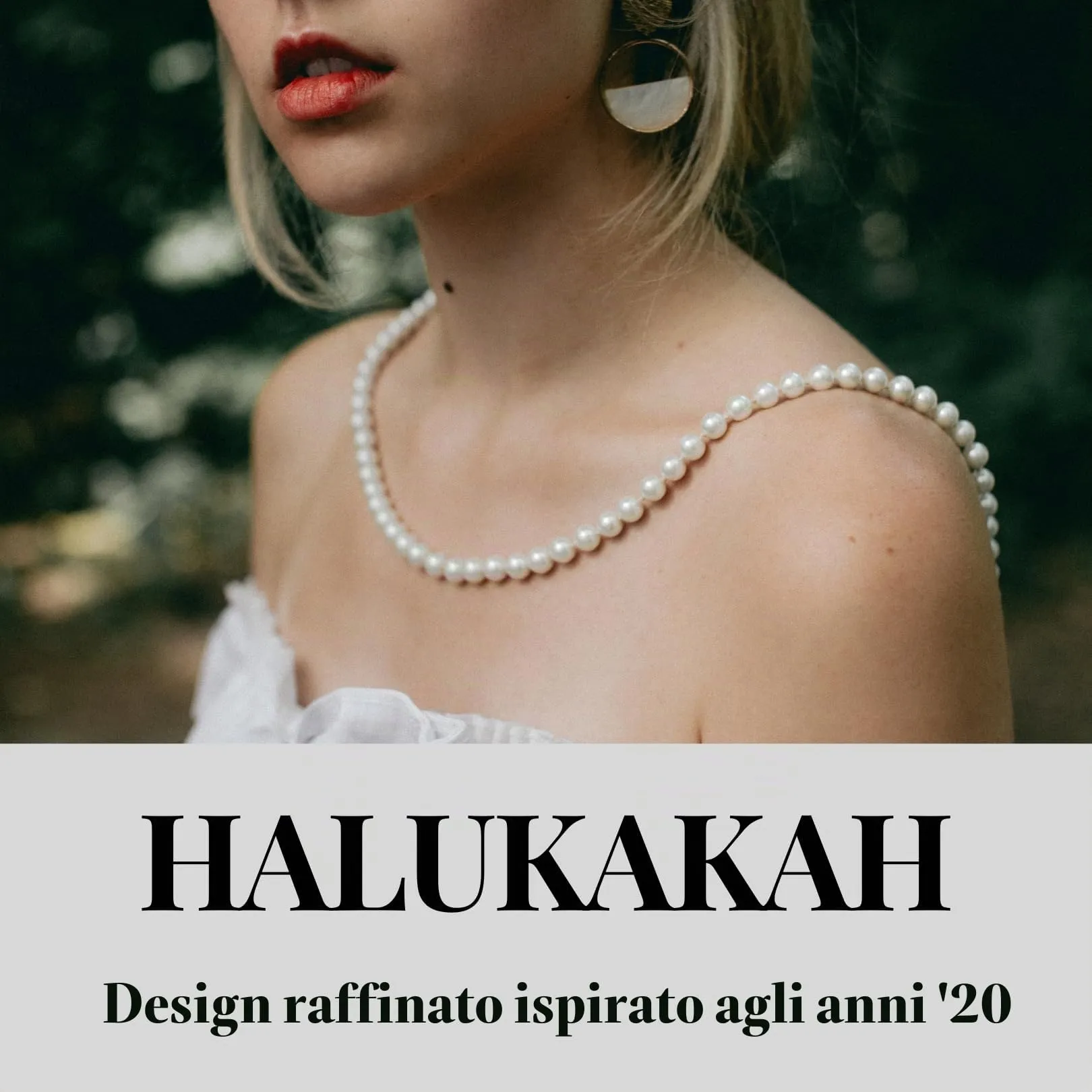 HALUKAKAH Collana Lunga di Perle Coltivate Naturali, 8mm, Bianco Puro, 150cm - immagine 2