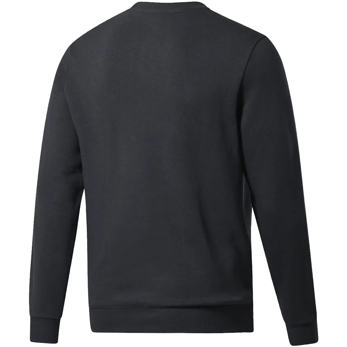 adidas Felpa da uomo in pile, Nero-bianco, XS - immagine 2