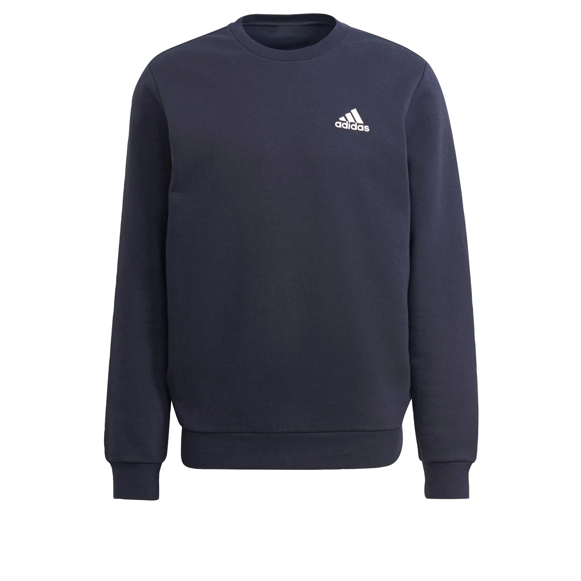 Adidas Feelcozy Essentials Fleece Sweatshirt - Legend Ink/White, S - immagine 1