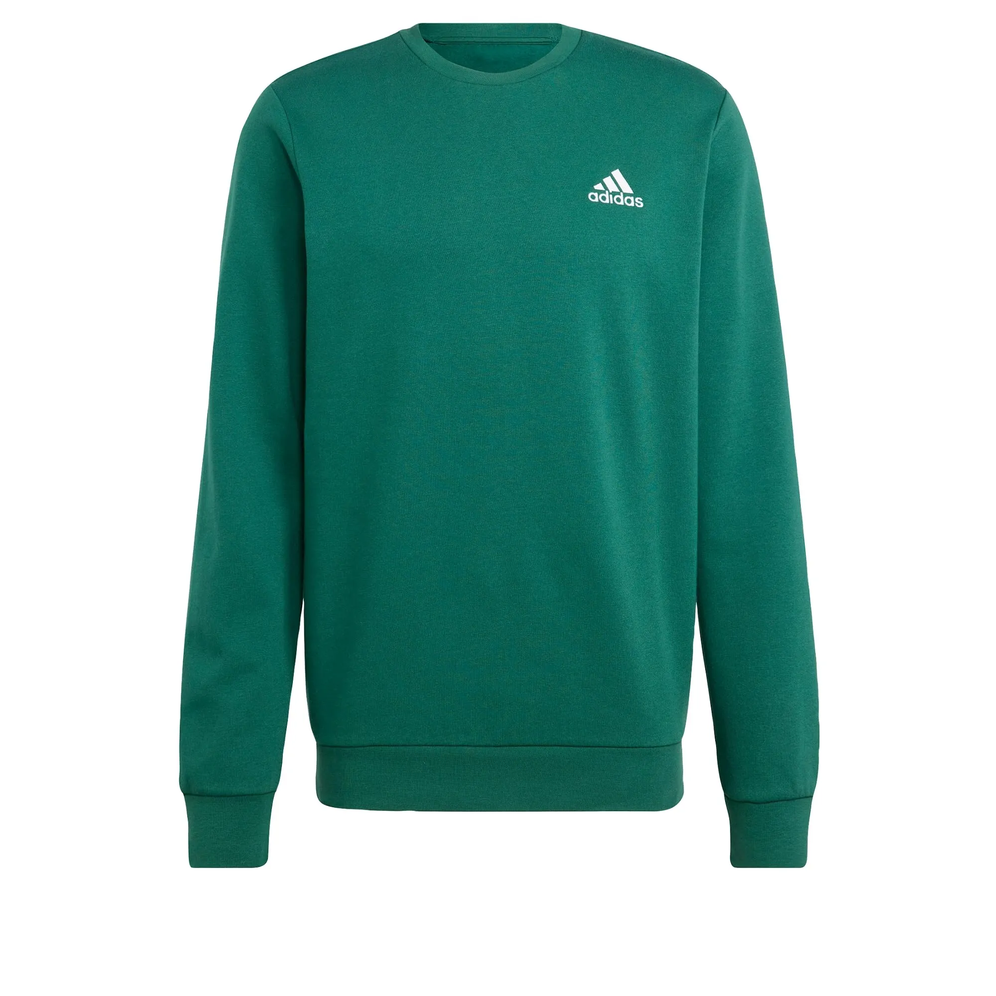 adidas Feelcozy Essentials Fleece Sweatshirt, Collegiate Green, XS - immagine 1