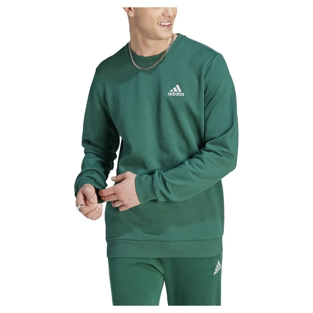 adidas Feelcozy Essentials Fleece Sweatshirt, Collegiate Green, XS - immagine 3