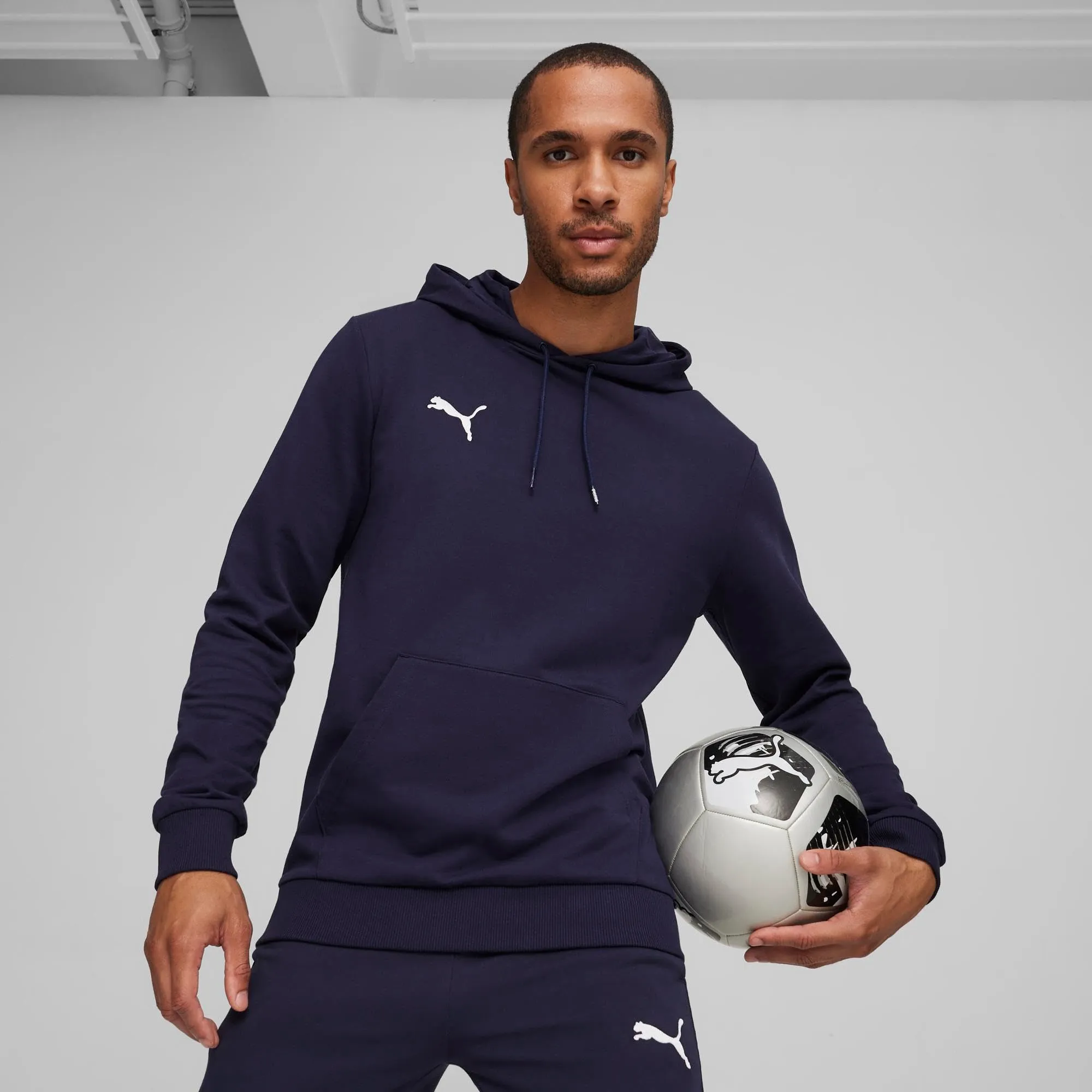 Puma Teamgoal Casuals Felpa con Cappuccio da Uomo - immagine 3