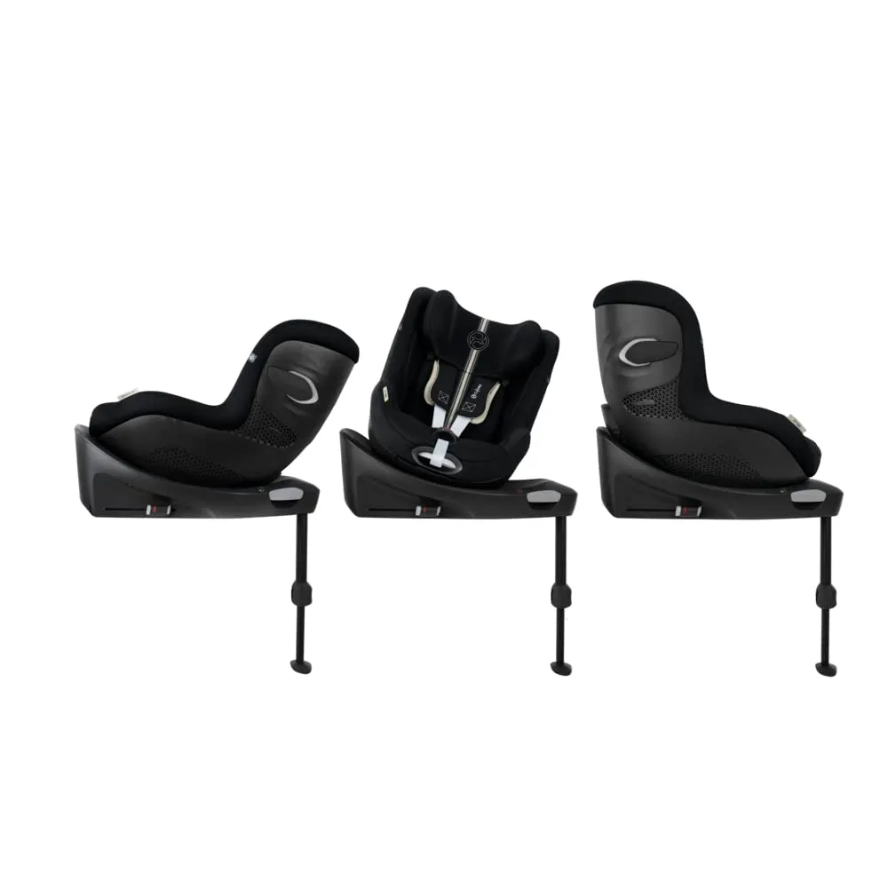 Cybex Sirona Gi i-Size Plus with Integrated Base, Moon Black - immagine 5