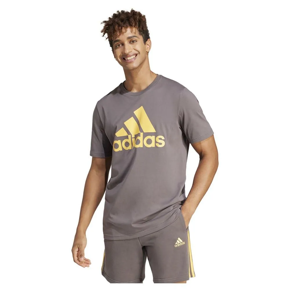 adidas Essentials Single Jersey Big Logo Tee - Charcoal, XL - immagine 1
