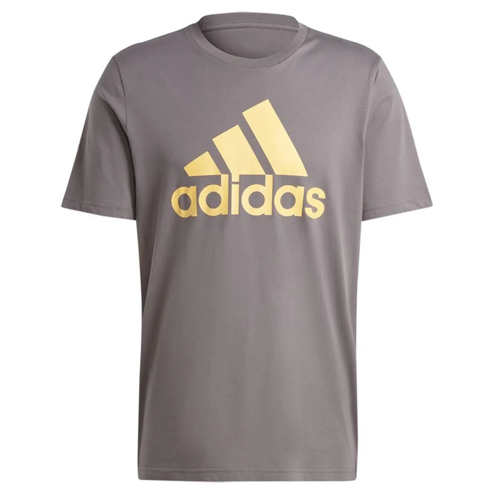 adidas Essentials Single Jersey Big Logo Tee - Charcoal, XL - immagine 4