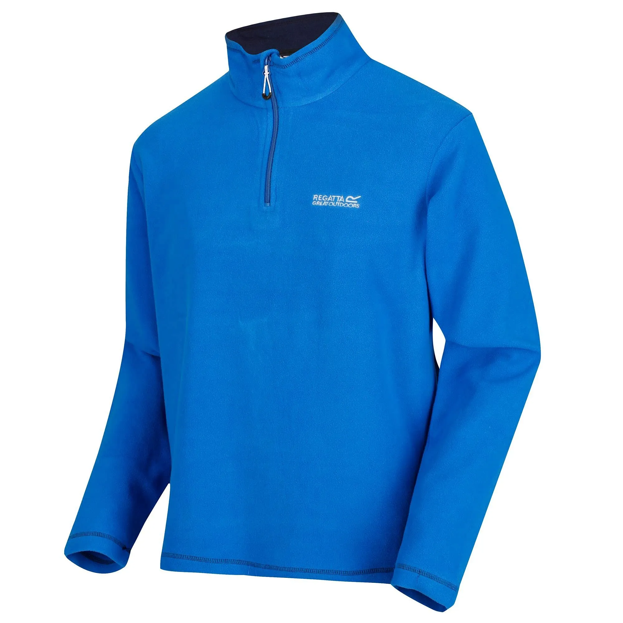 Regatta Thompson Pile da Uomo con Mezza Zip, Rame Bruciato, 5XL - immagine 6