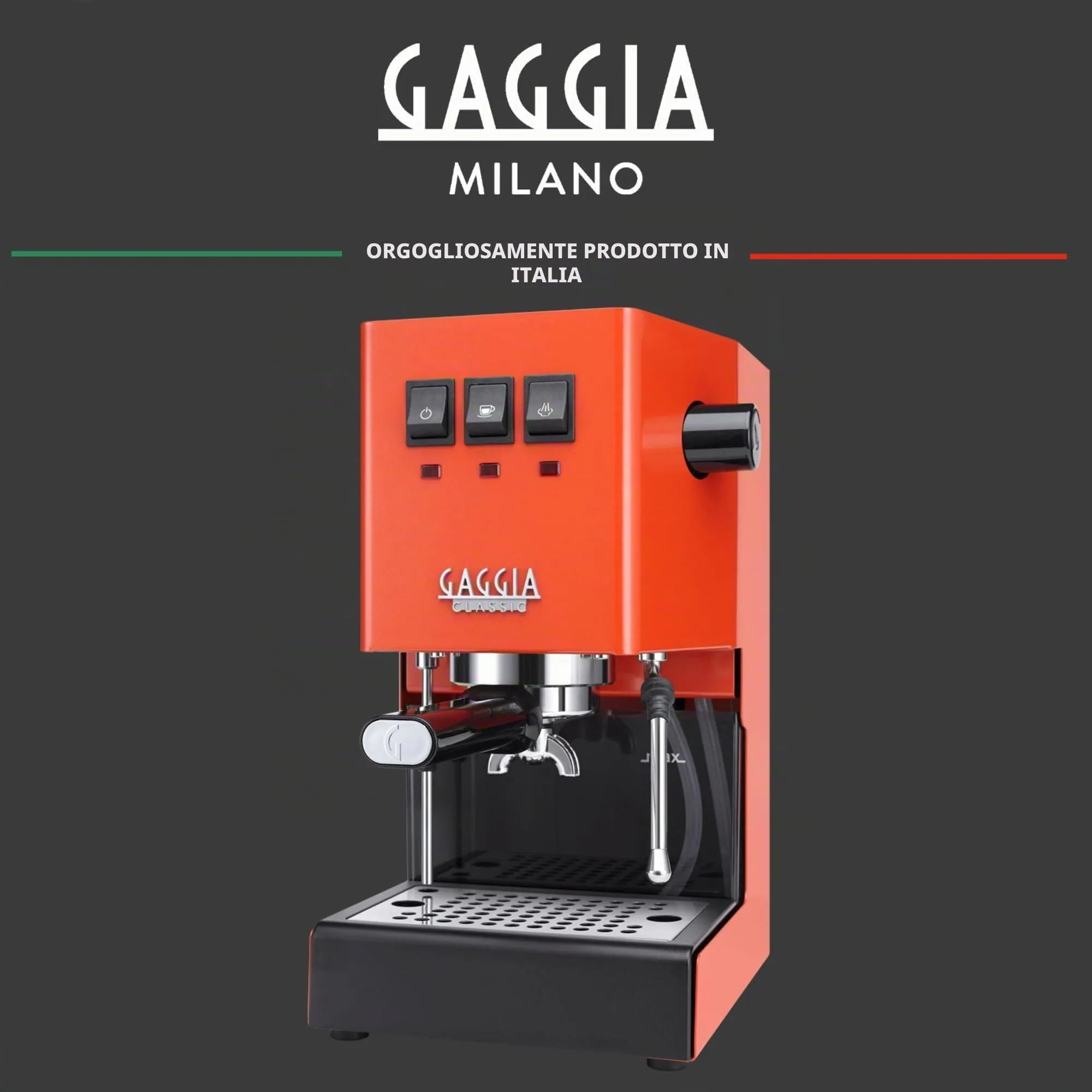 Gaggia Classic Evo RI9481/19 Arancione - immagine 7