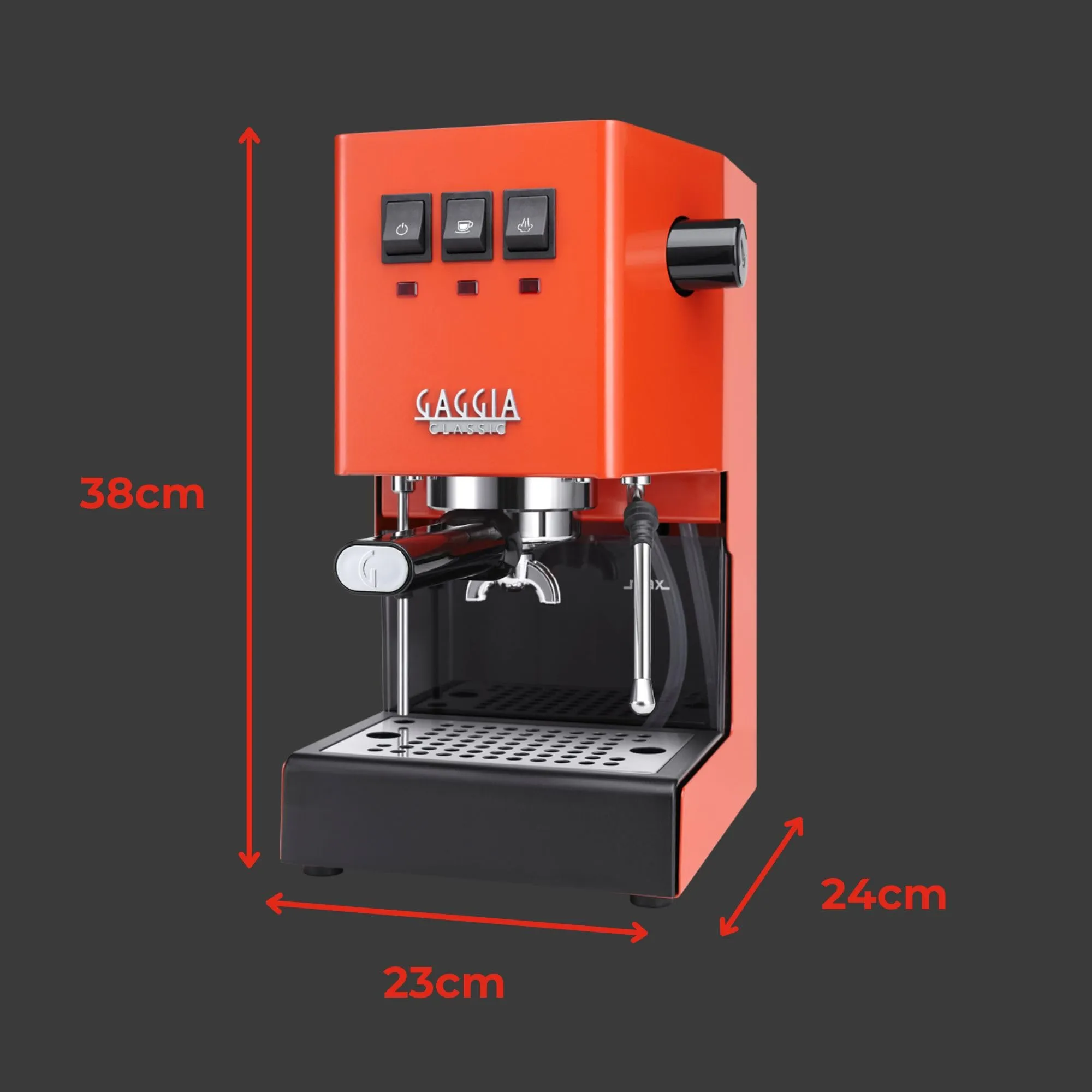Gaggia Classic Evo RI9481/19 Arancione - immagine 8