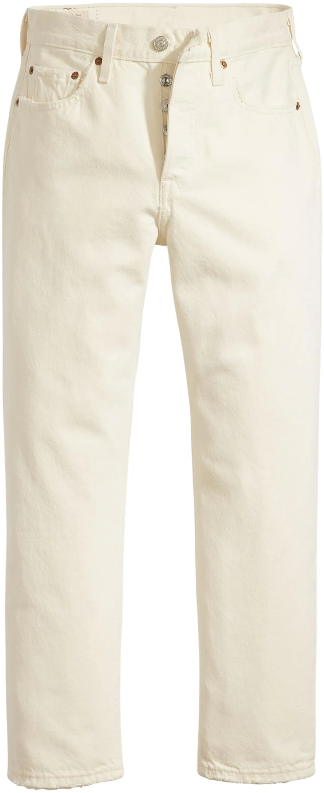 Levi's 501 Crop Jeans Donna, Ecru Booper No Damage, 25W / 26L - immagine 6