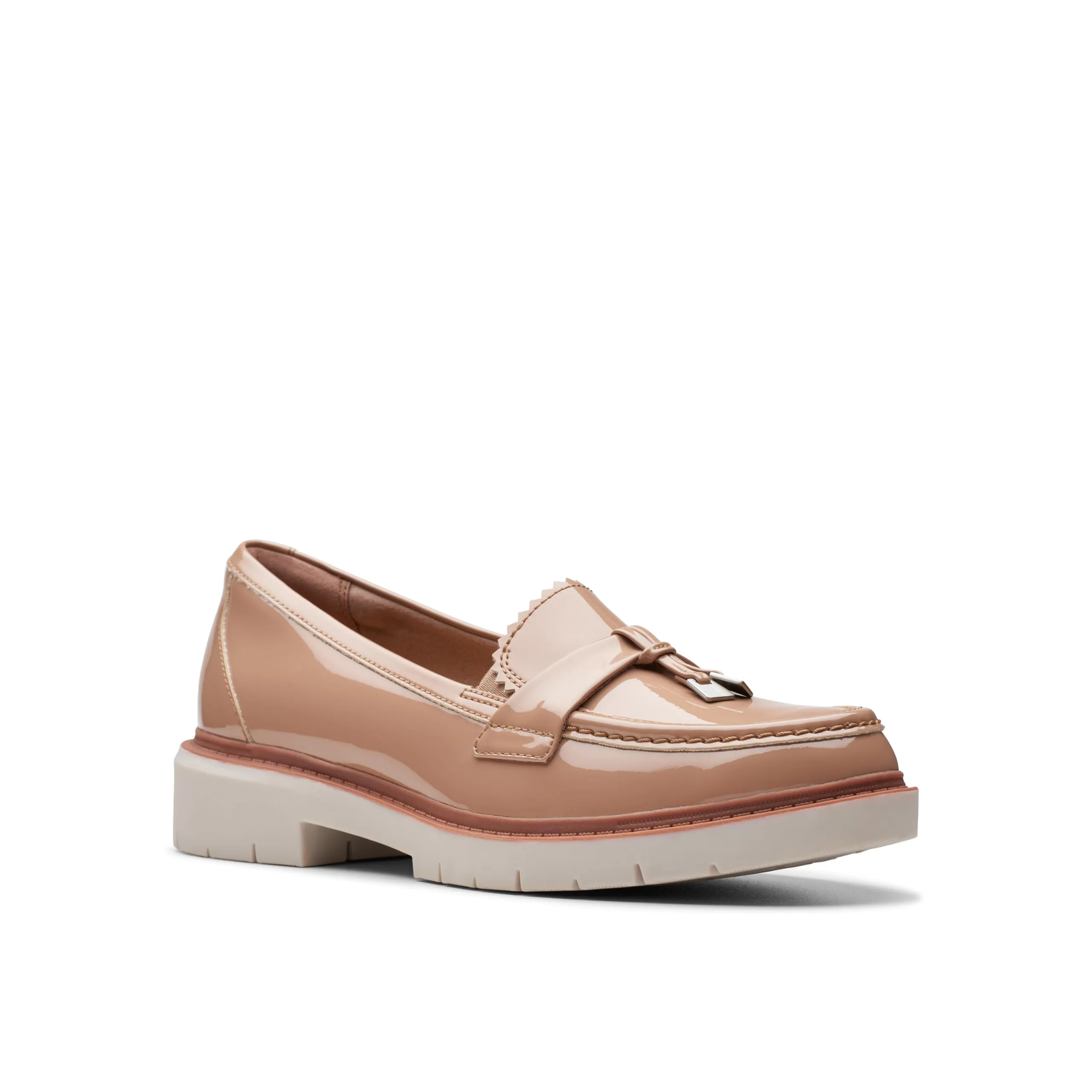 Clarks Westlynn Bella Women's Loafers, Warm Beige, 36 EU - immagine 8