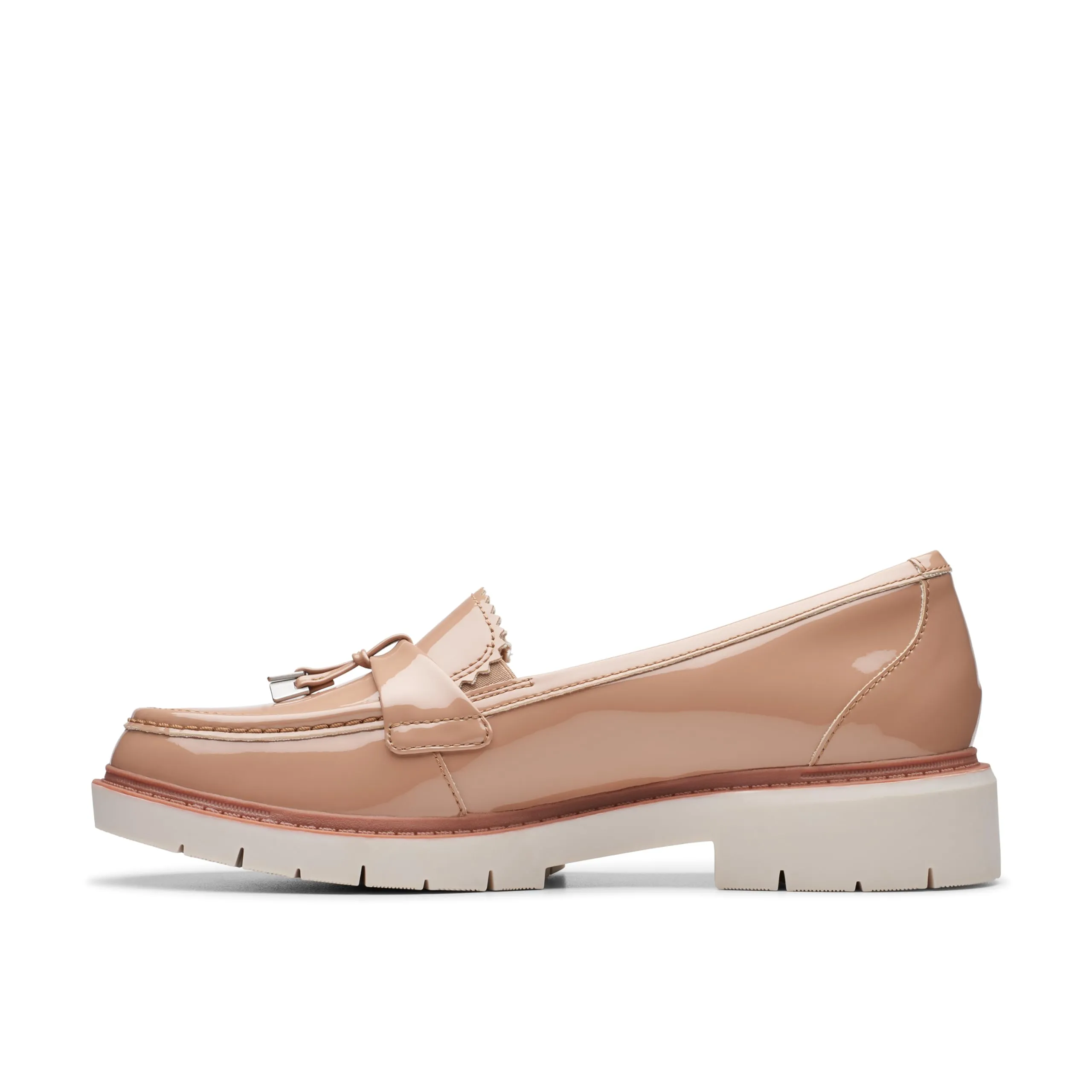 Clarks Westlynn Bella Mocassini Donna, Beige Caldo, 40 EU - immagine 3