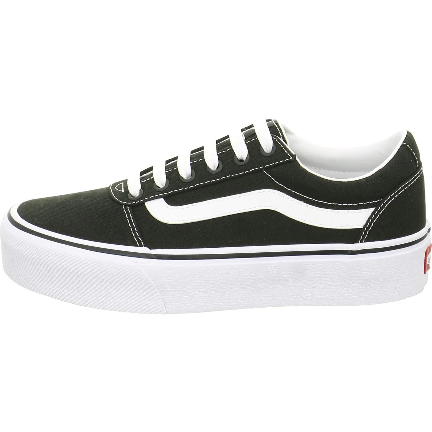 Vans Ward Platform Scarpe da Ginnastica Donna Black/White 36 EU - immagine 7