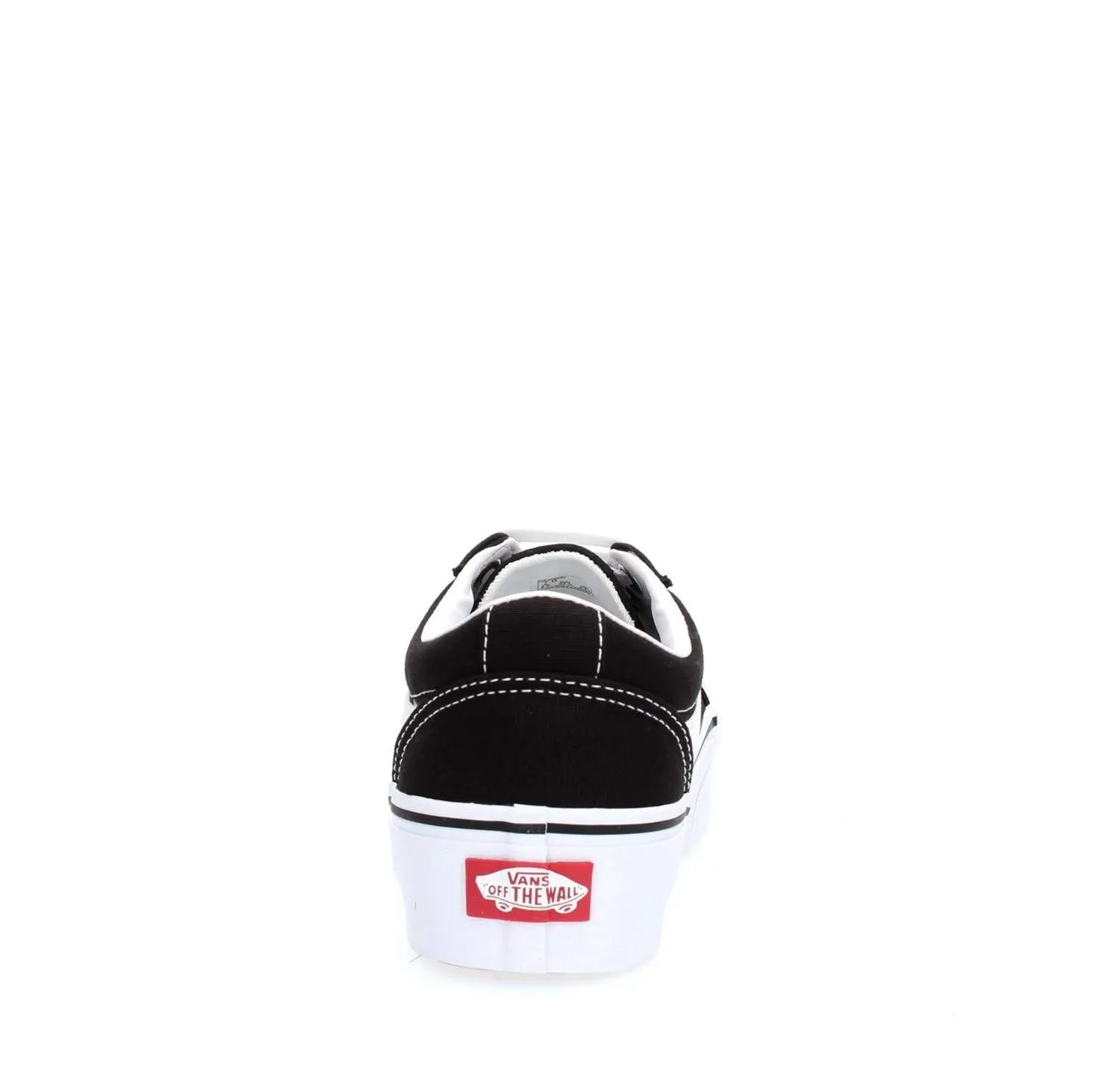 Vans Ward Platform Scarpe da ginnastica Donna Canvas Black/White 34.5 EU - immagine 6