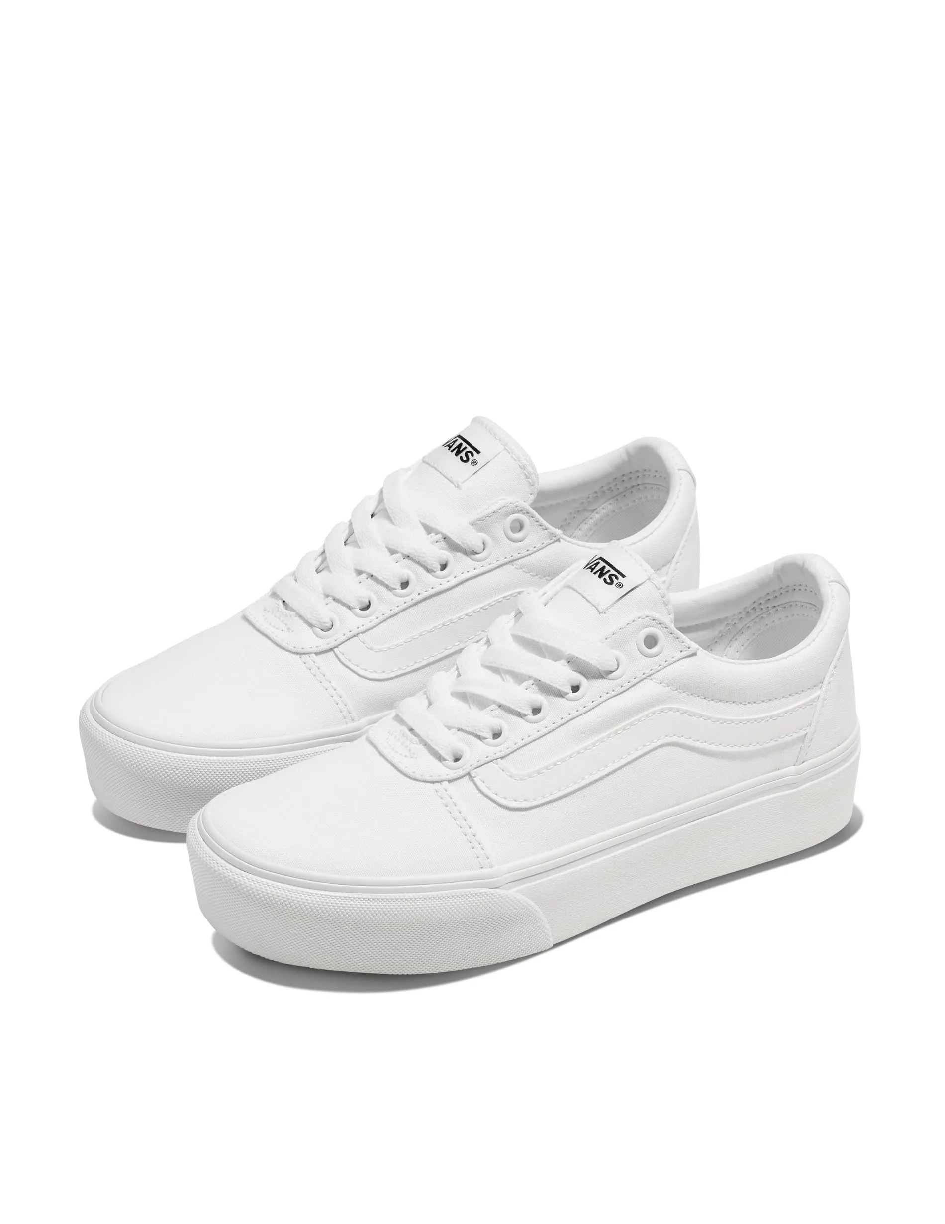 Vans Ward Platform Women's Sneakers - Canvas White, 41 EU - immagine 2