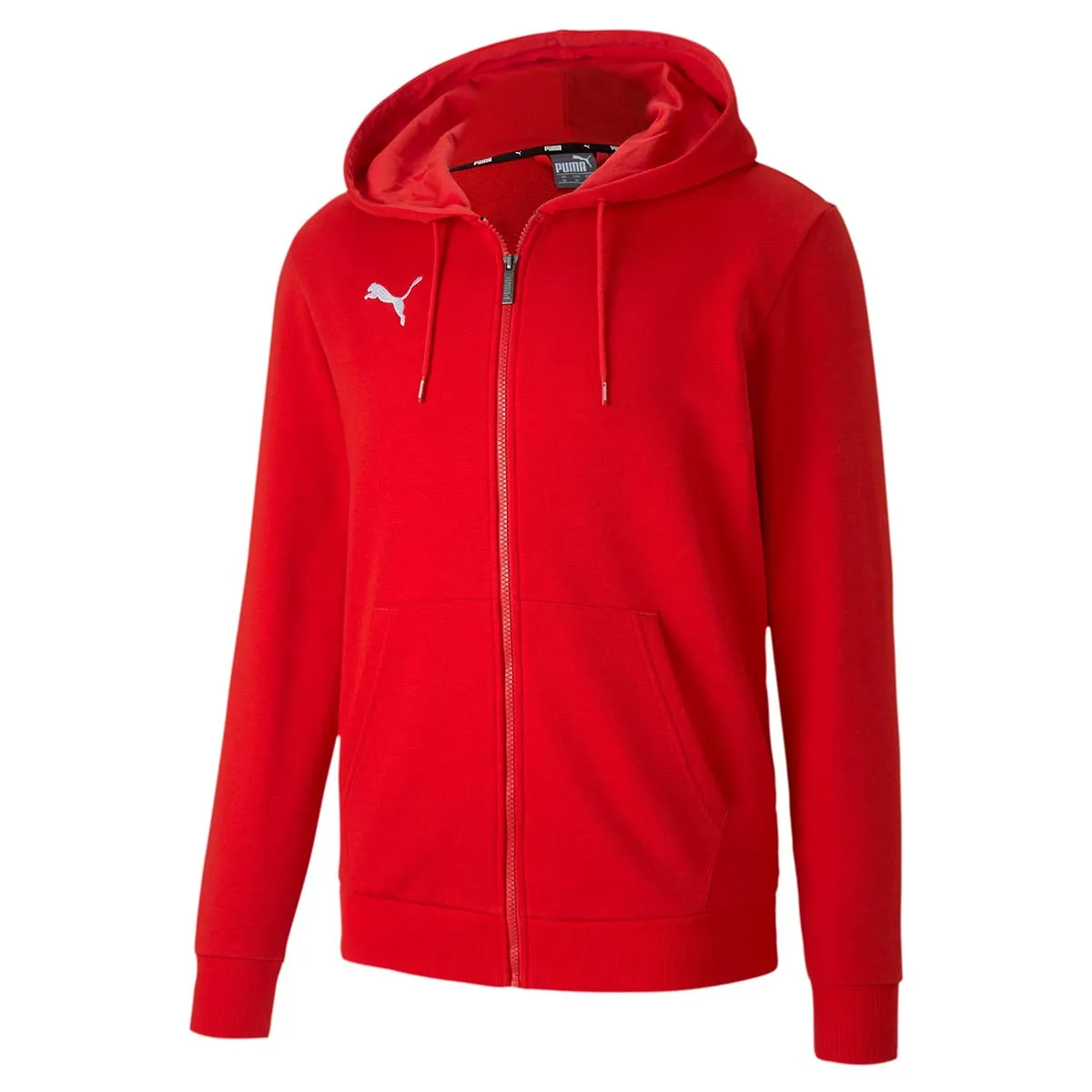 Puma Teamgoal 23 Casuals Felpa con Cappuccio, Rosso, L Uomo - immagine 1
