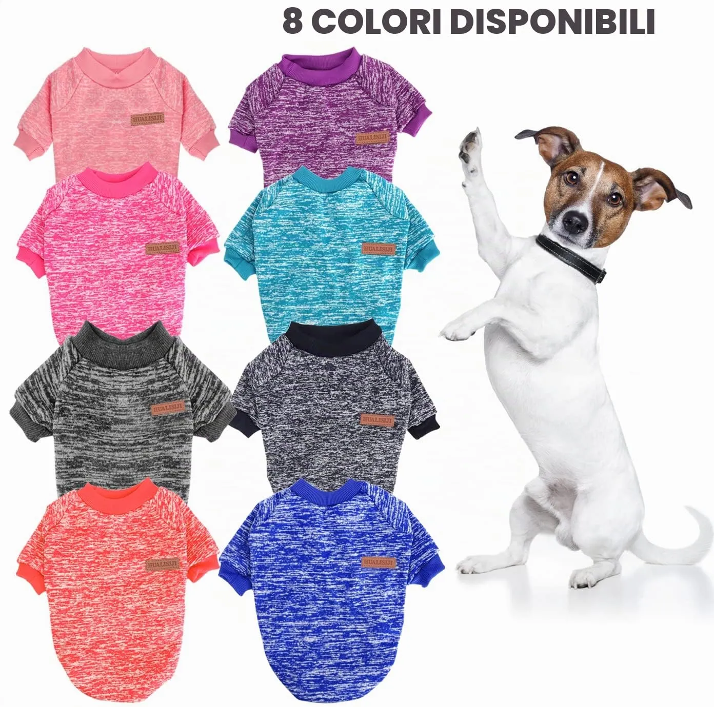 HuaLiSiJi Felpa per Cani, XL, Blu Navy - immagine 3