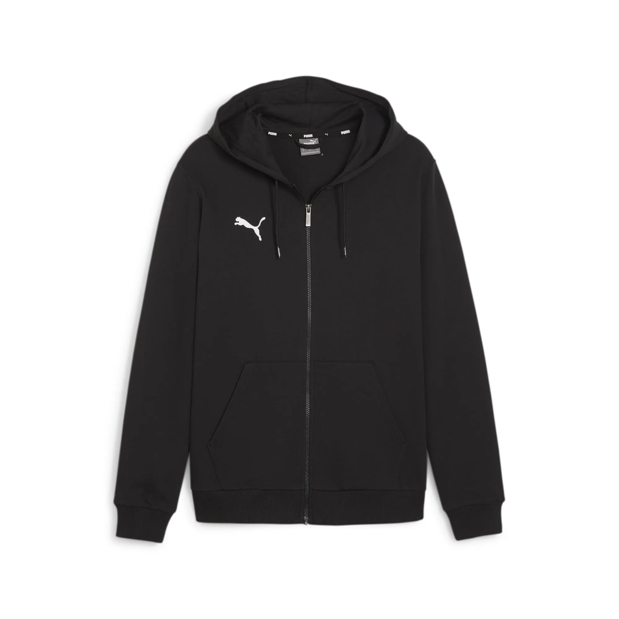 Puma Teamgoal Casual Felpa con Cappuccio da Uomo - Black/White - 3XL - immagine 1