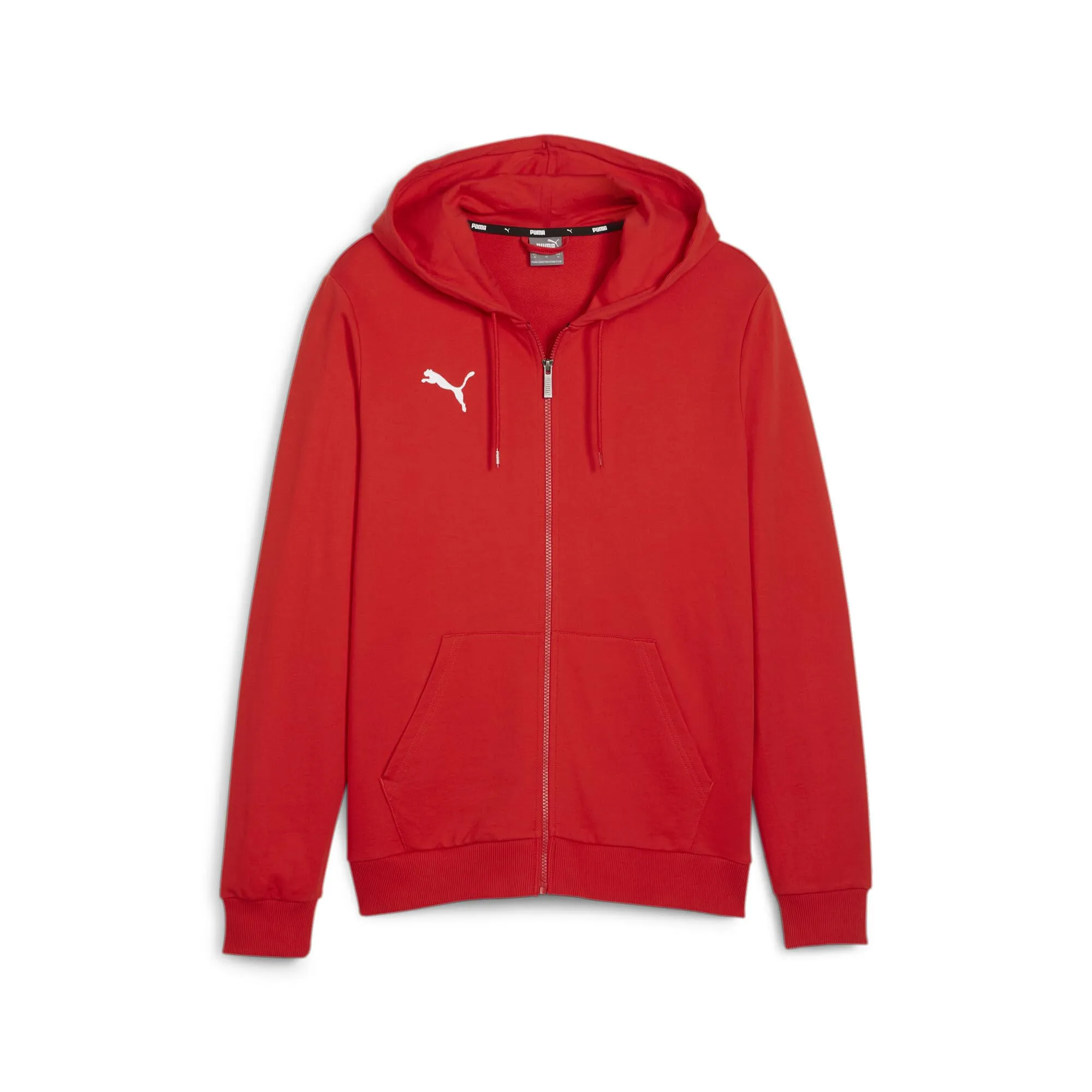Puma Teamgoal Felpa con Cappuccio da Uomo - Puma Red/White - immagine 1