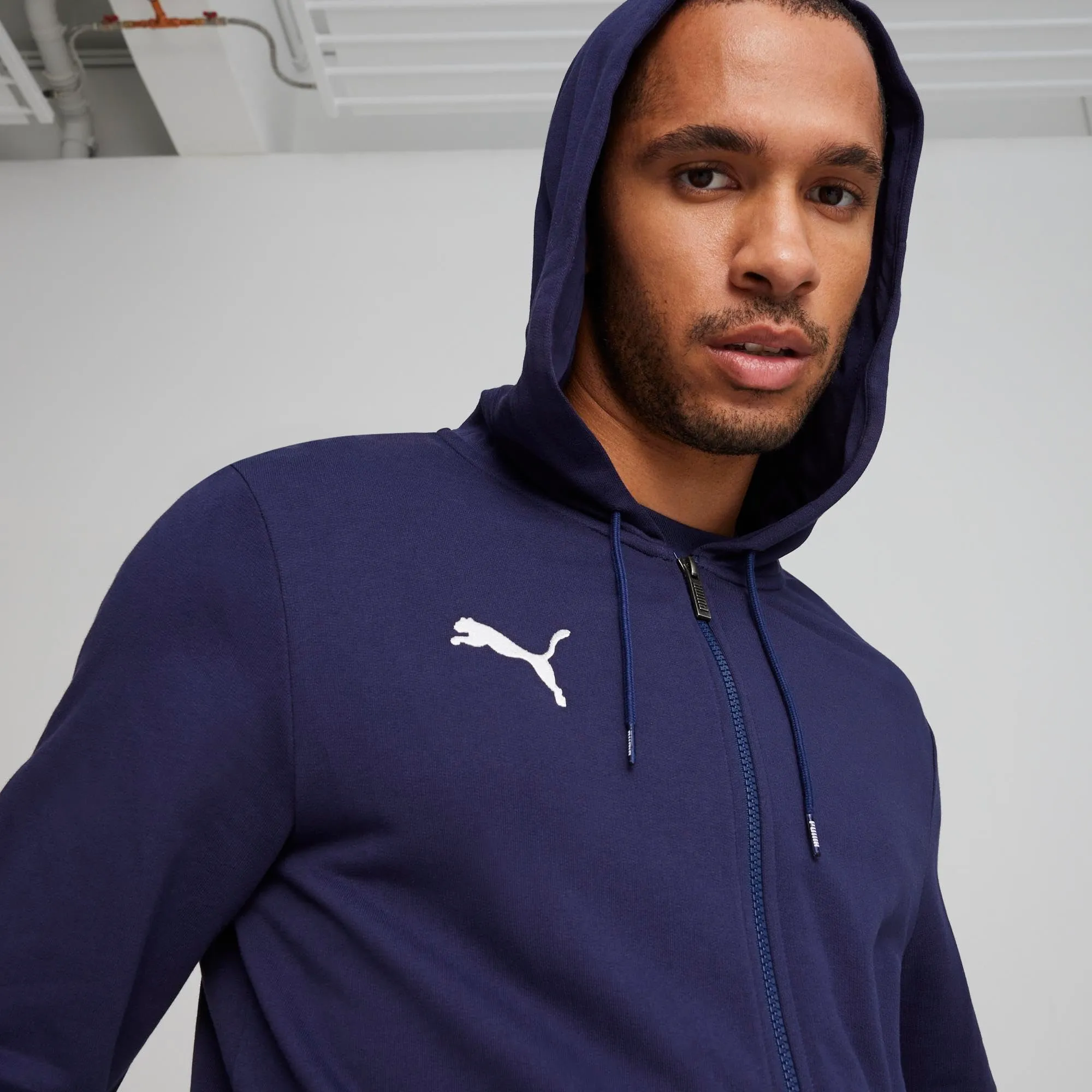 Puma Teamgoal Casual Felpa con Cappuccio da Uomo - immagine 4