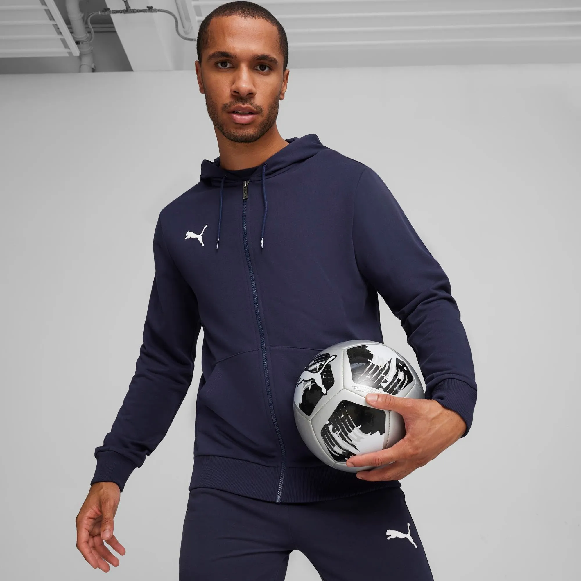 Puma Teamgoal Felpa con Cappuccio da Uomo - immagine 3