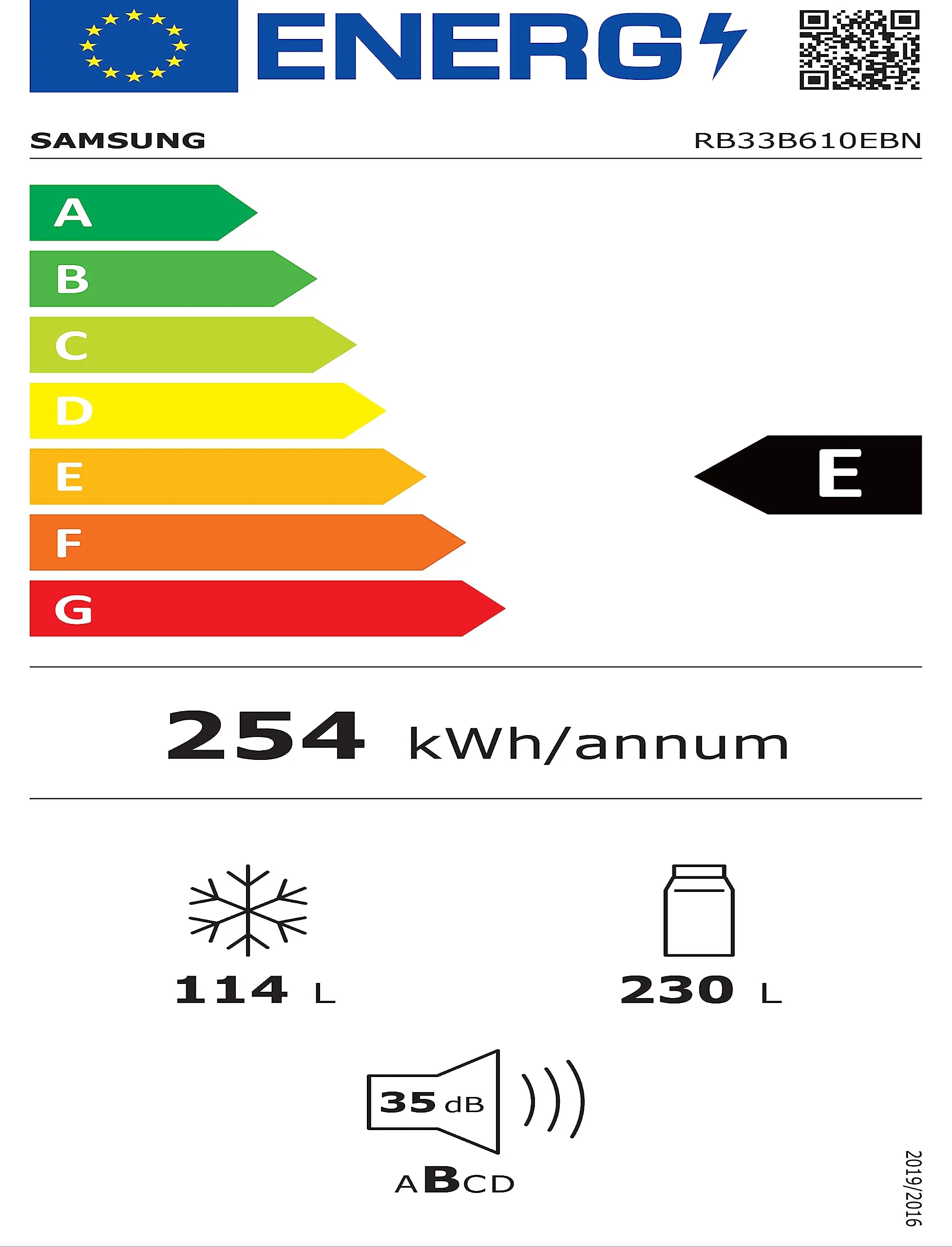 Samsung EcoFlex RB33B610EBN/EF Frigorifero Combinato, SpaceMax, Total No Frost, 344 L, New Empire Black - immagine 8