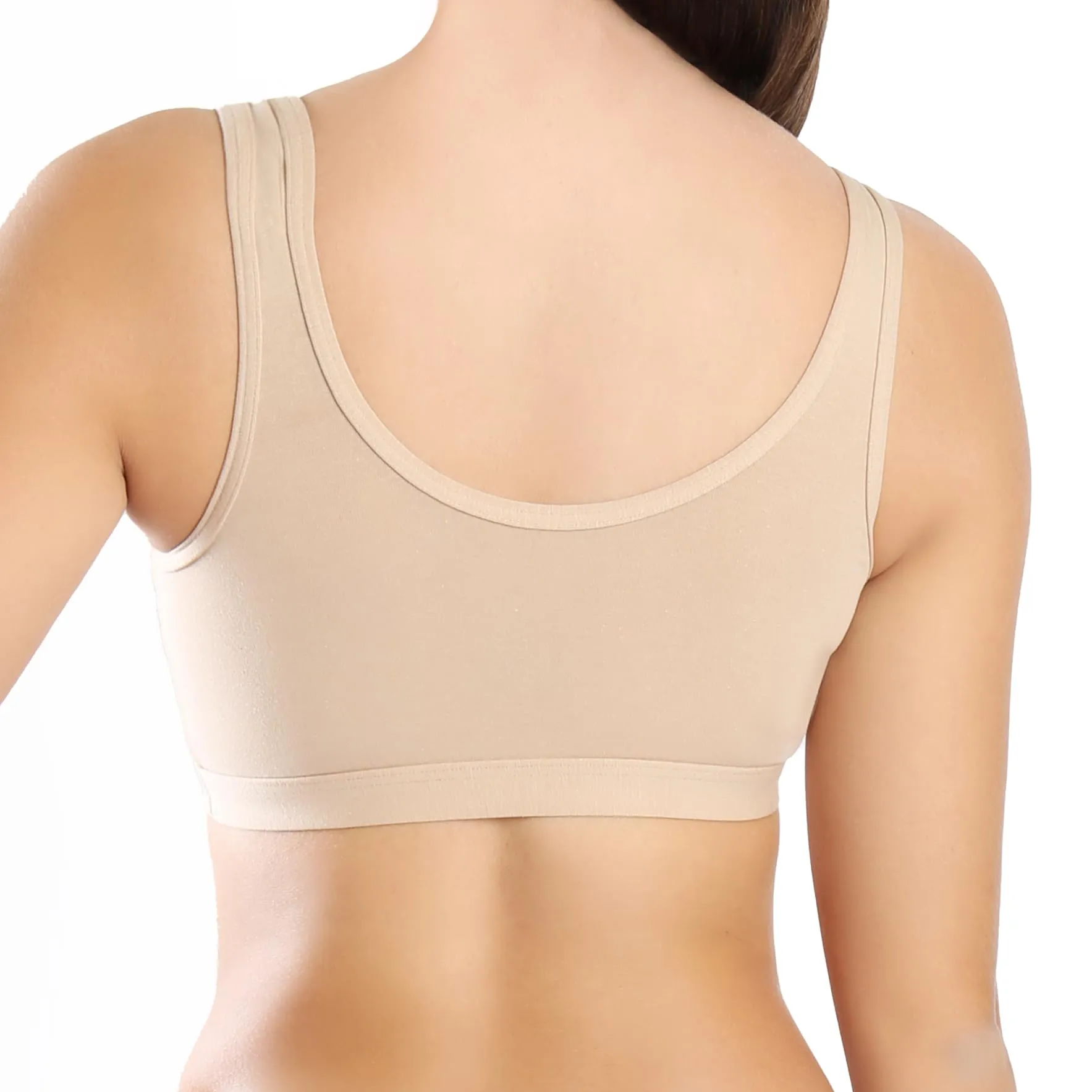 Cotonella Brassiere in Cotone Elasticizzato senza Ferretto GD487 - immagine 6