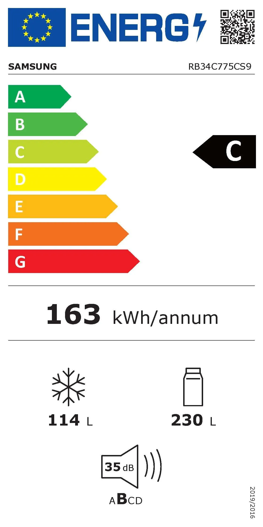 Samsung EcoFlex AI RB34C775CS9/EF Frigorifero Combinato, SpaceMax, Total No Frost, 344 L, Metal Inox - immagine 9