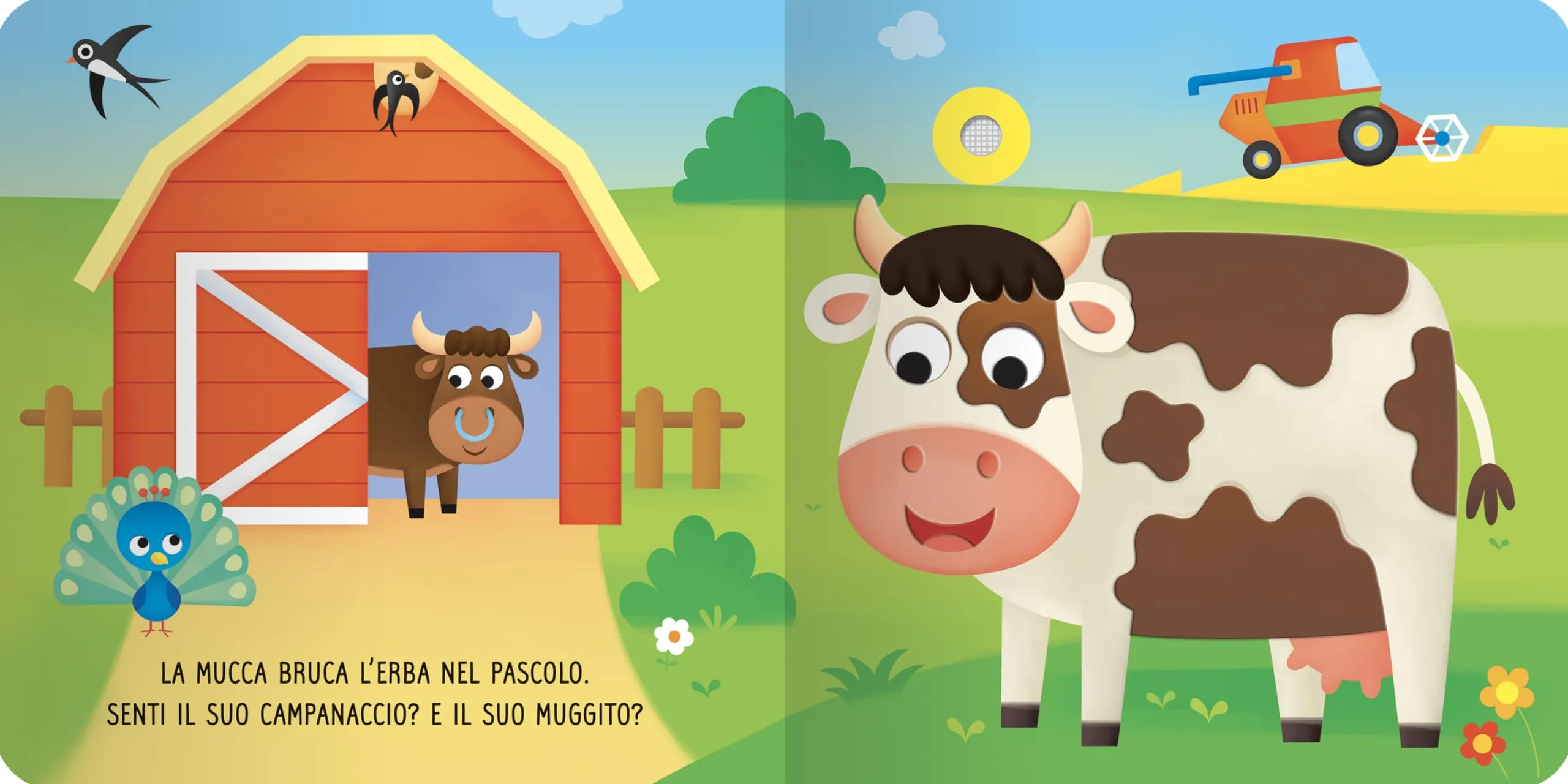 Dami Editore Fattoria Libro tattile sonoro Ediz. a colori - immagine 3