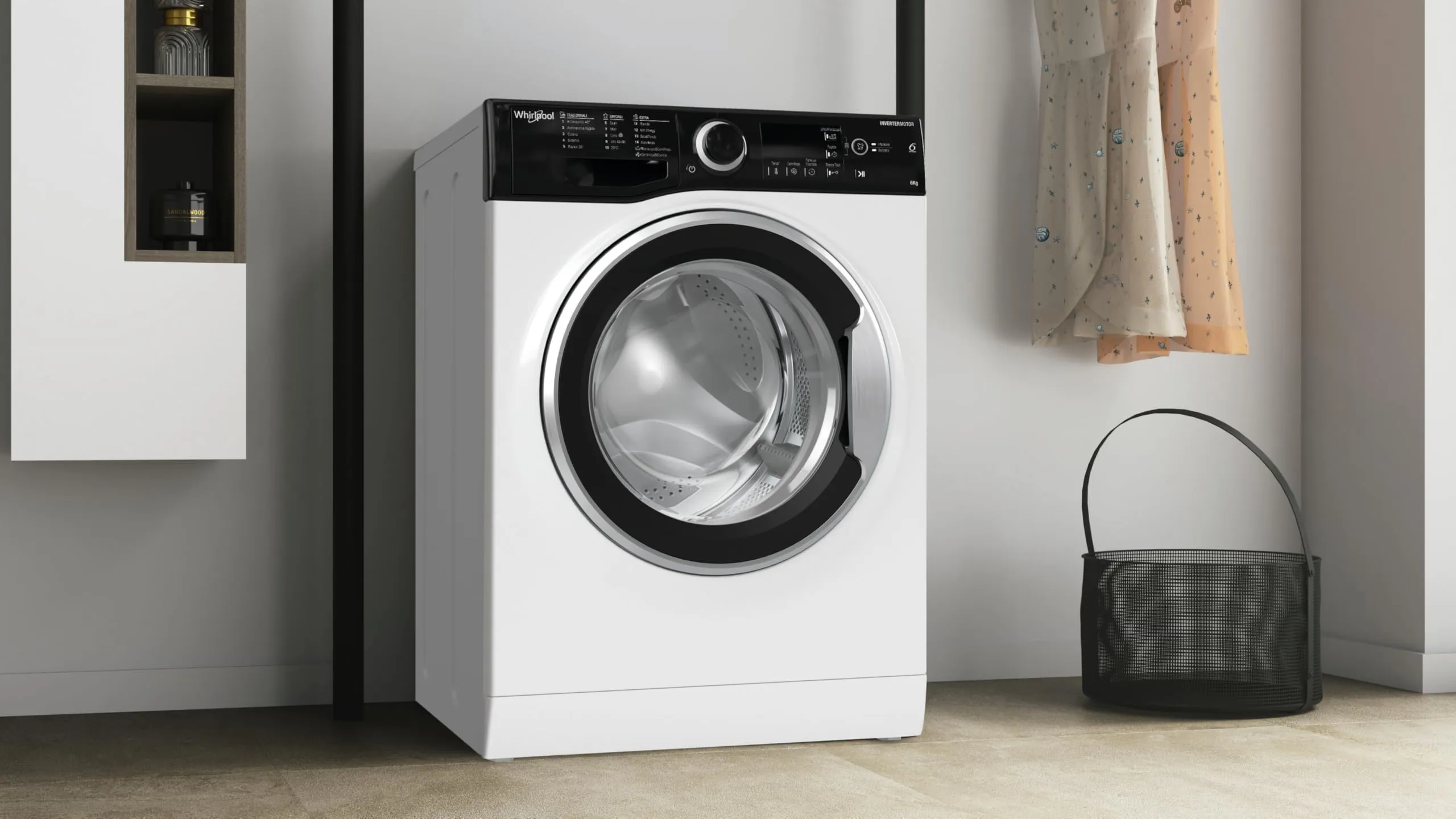 Whirlpool WSB 624 S IT Lavatrice 6kg Carica Frontale 1200 Giri/Min Classe C - immagine 4