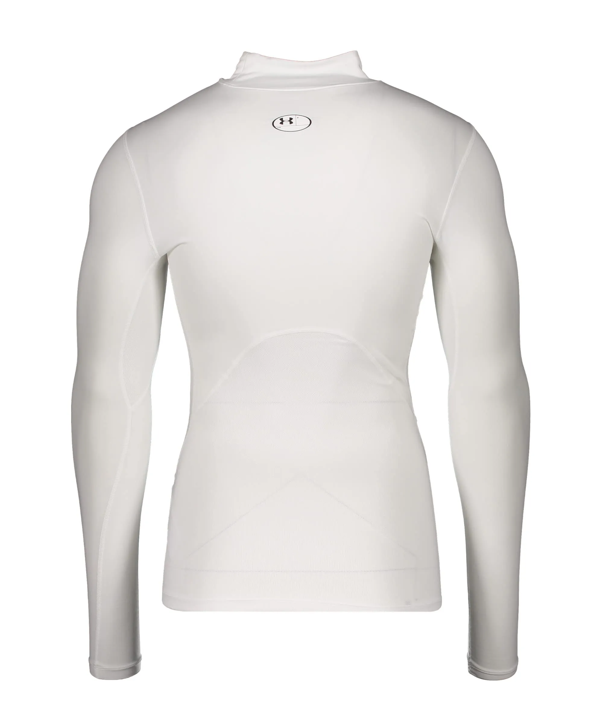 Under Armour ColdGear Armour Mock Long Sleeve Men's Shirt, White, L Tall - immagine 5