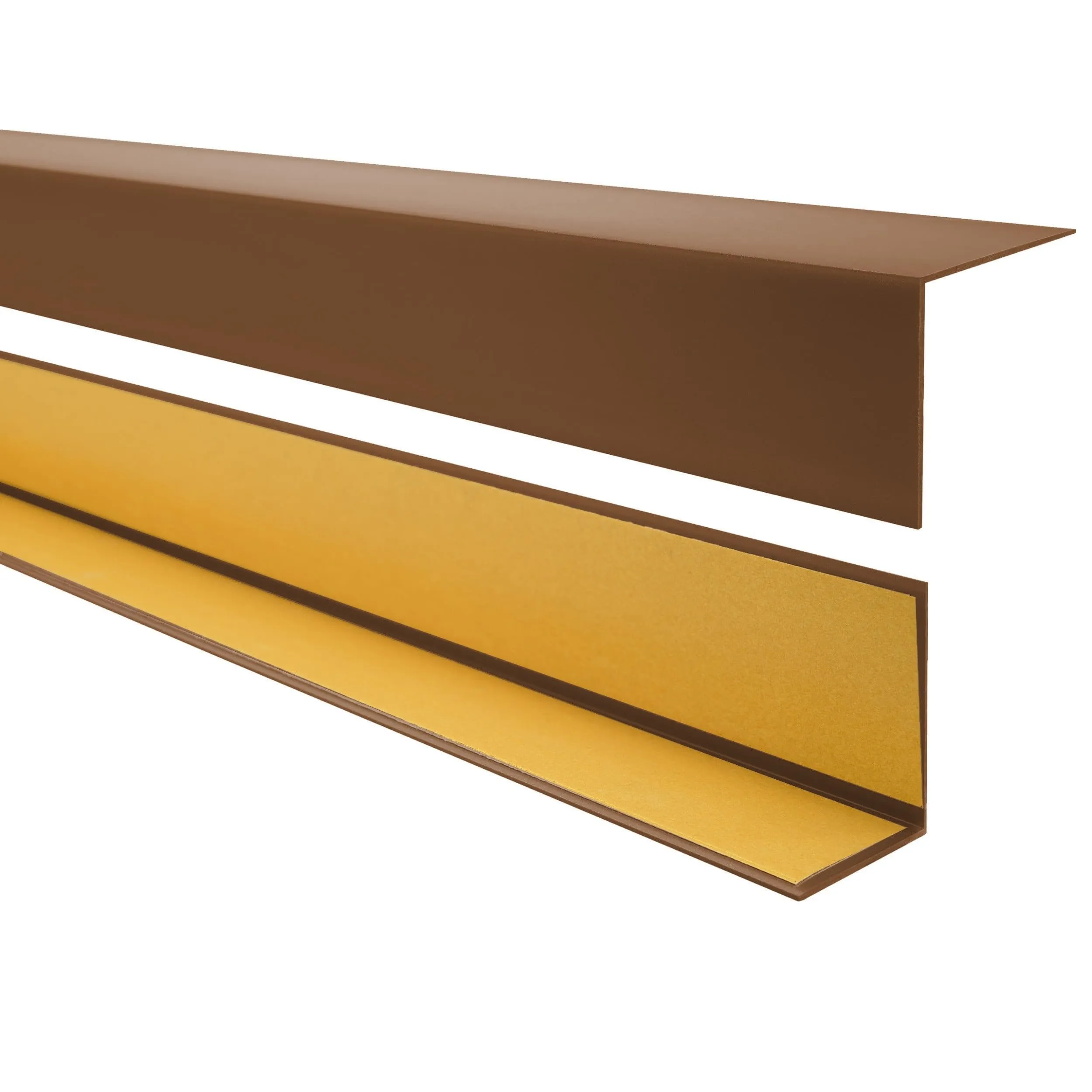 Quest Paraspigoli PVC 30x30 mm Autoadesivo - Marrone, 200 cm - immagine 1