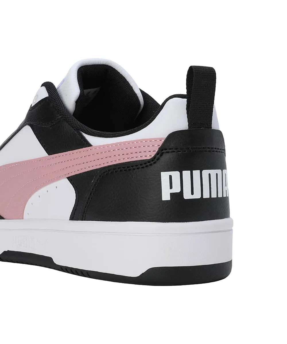 PUMA Rebound V6 Low Sneakers, White Future Pink Black, 40 EU - immagine 6