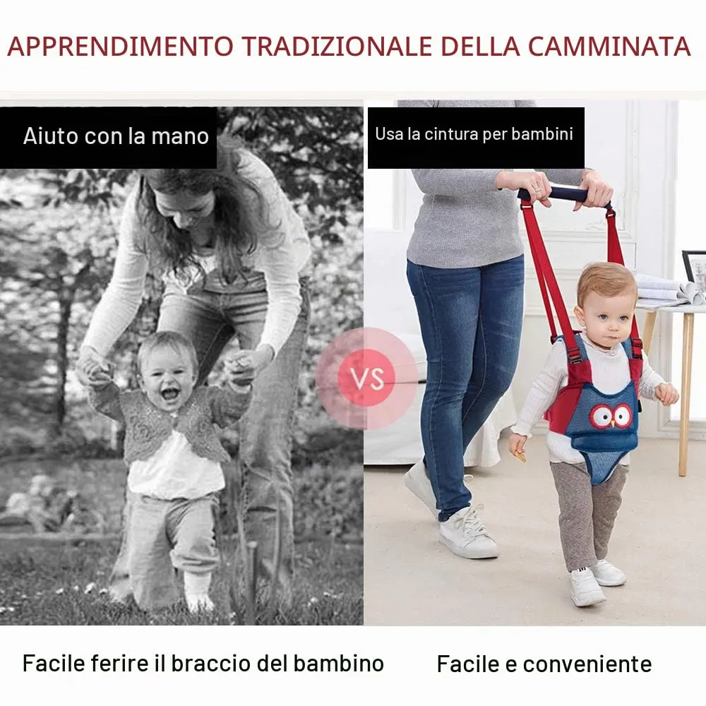 Vicloon Redini Primi Passi, Bretelle di Sicurezza Traspiranti e Rimovibili per Bambino, Cintura di Sostegno per Camminare - immagine 7